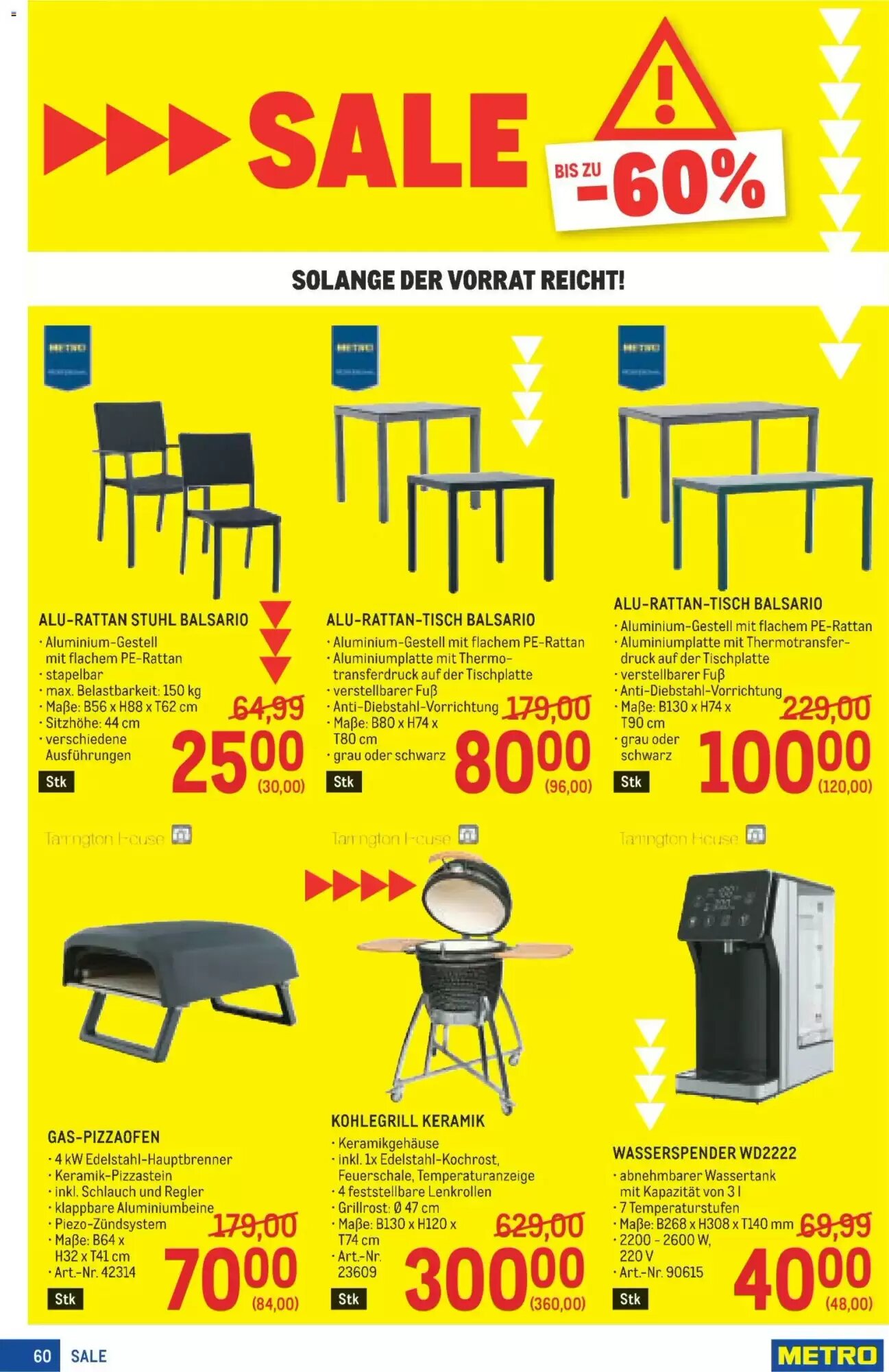 Metro Flugblatt (ab 09.07.2026) - Angebote und Prospekt - Seite 60