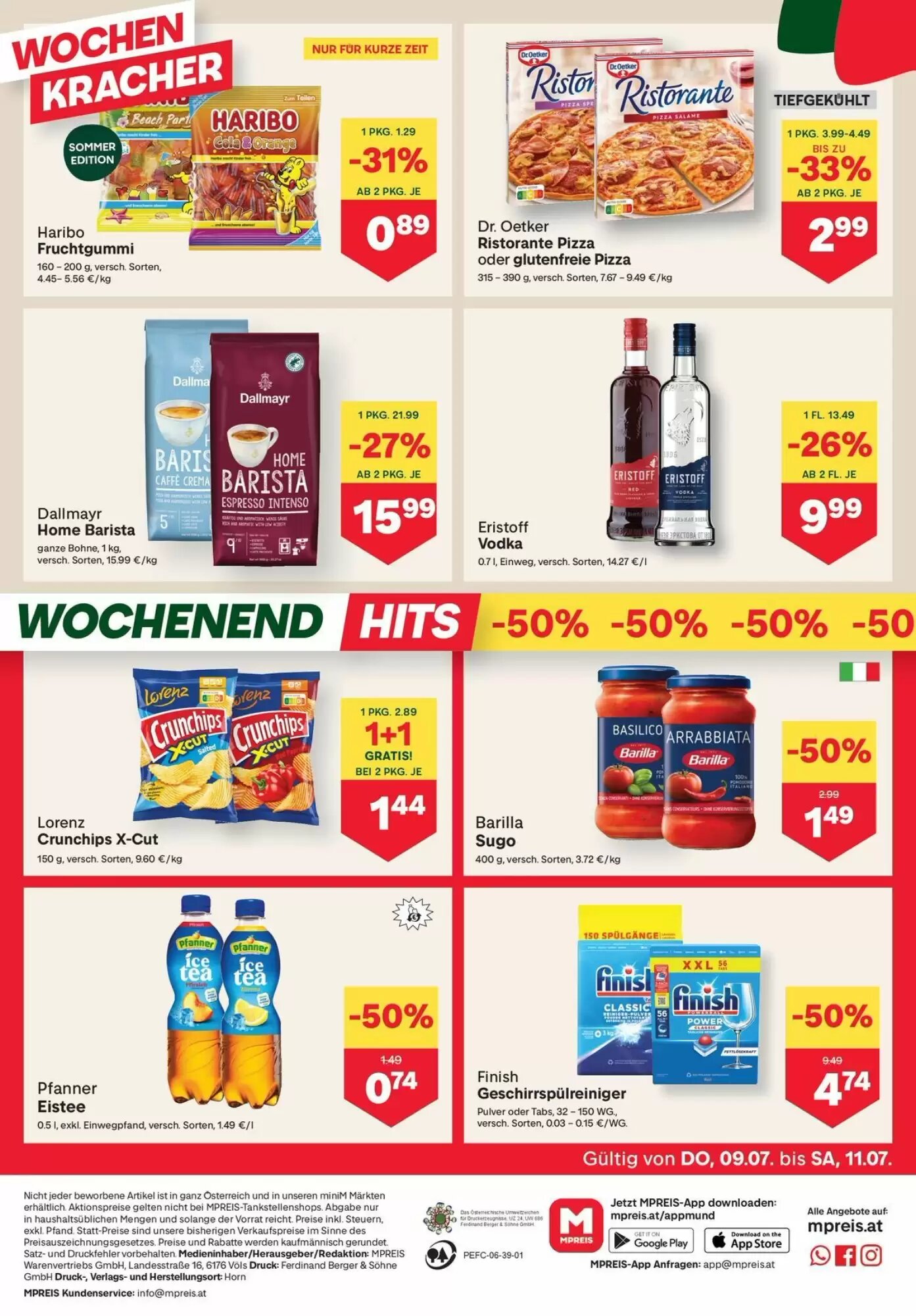 MPreis Flugblatt (ab 09.07.2026) - Angebote und Prospekt - Seite 12