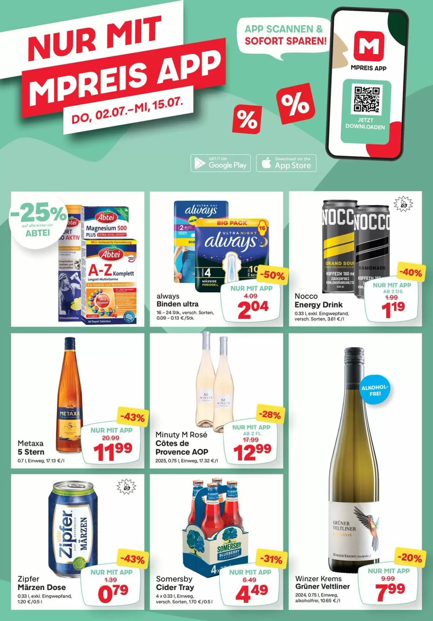 MPreis Flugblatt (ab 09.07.2026) - Angebote und Prospekt - Seite 14