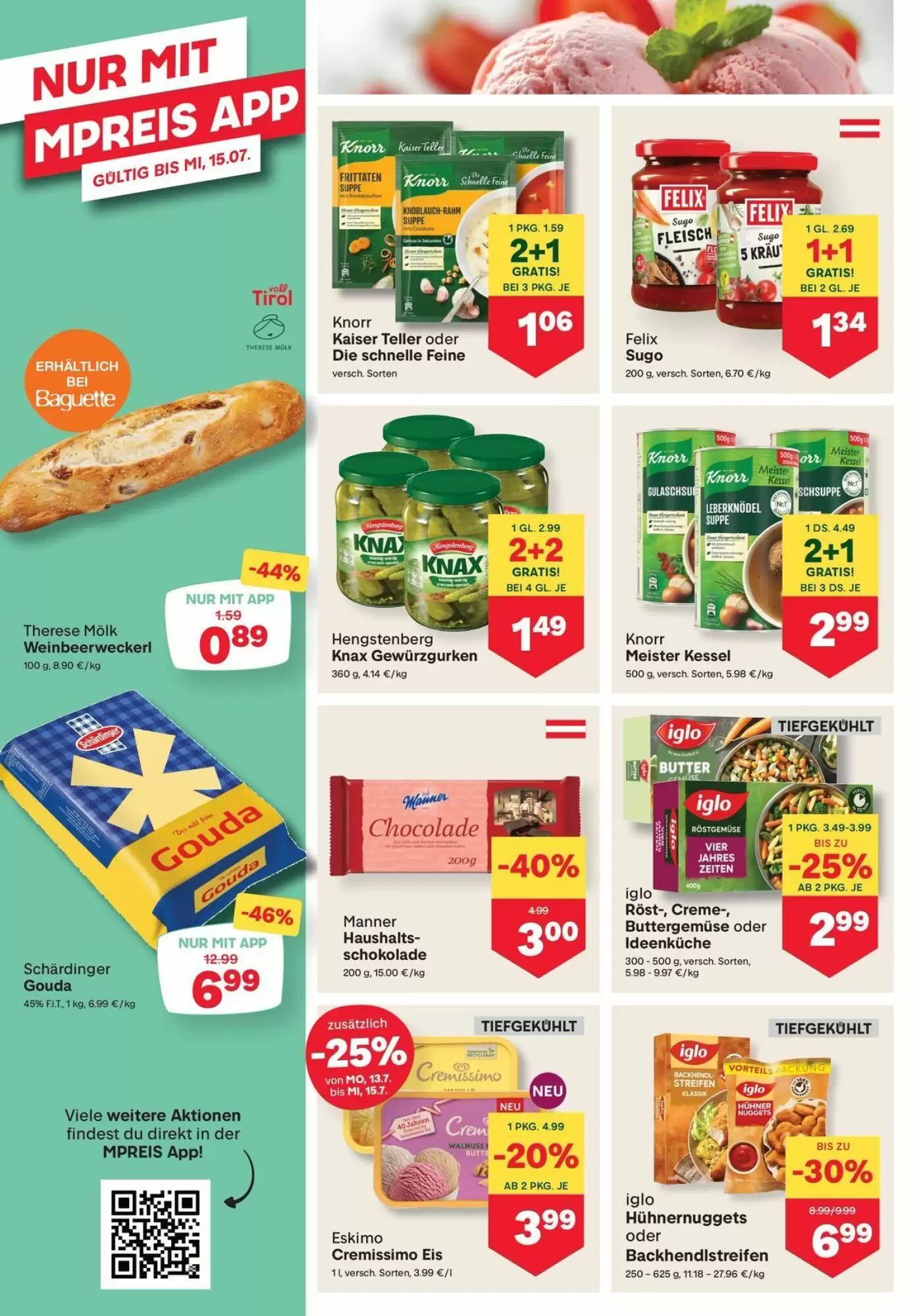 MPreis Flugblatt (ab 09.07.2026) - Angebote und Prospekt - Seite 8