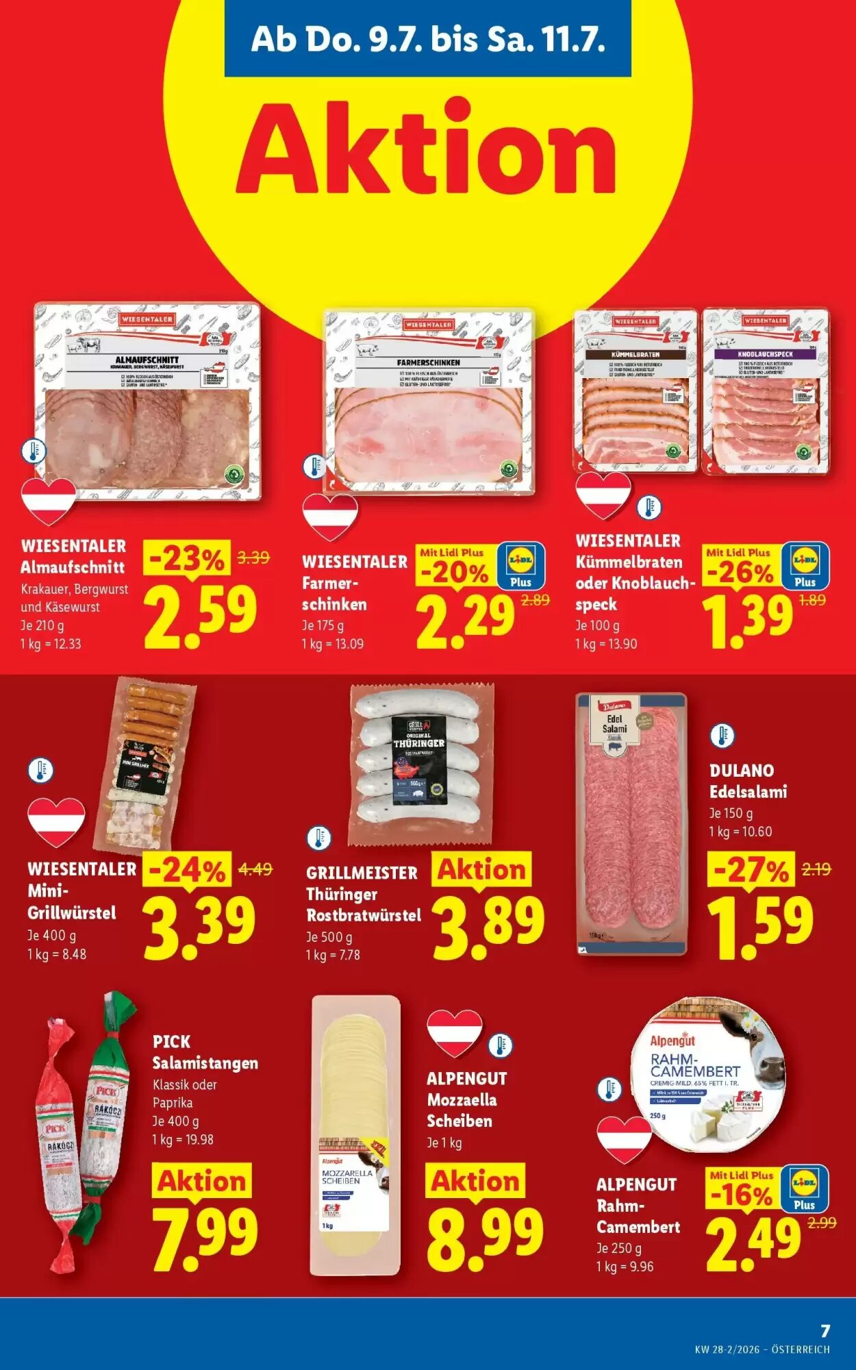 Lidl Flugblatt (ab 09.07.2026) - Angebote und Prospekt - Seite 9