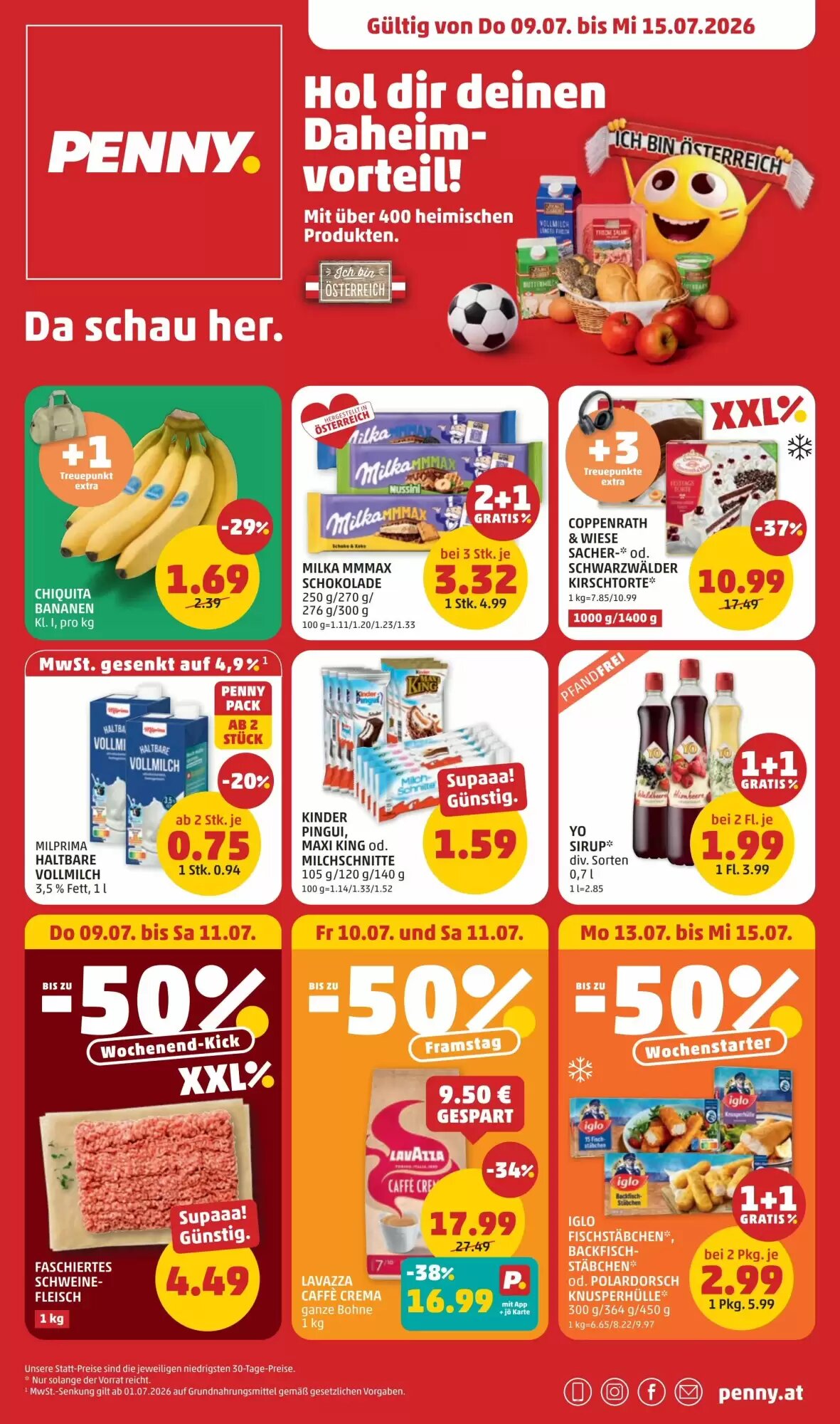 PENNY Flugblatt (ab 09.07.2026) - Angebote und Prospekt - Seite 1