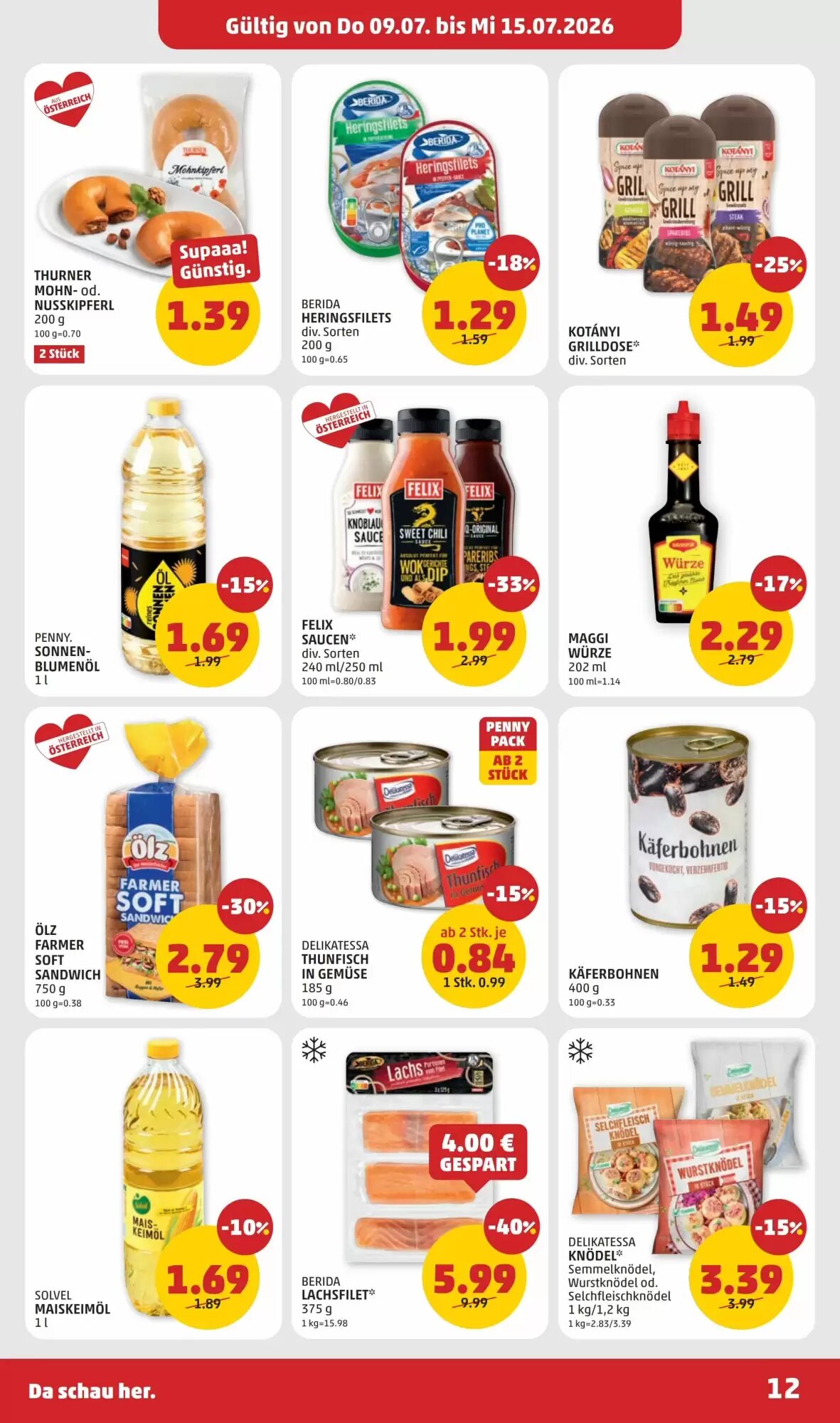 PENNY Flugblatt (ab 09.07.2026) - Angebote und Prospekt - Seite 12