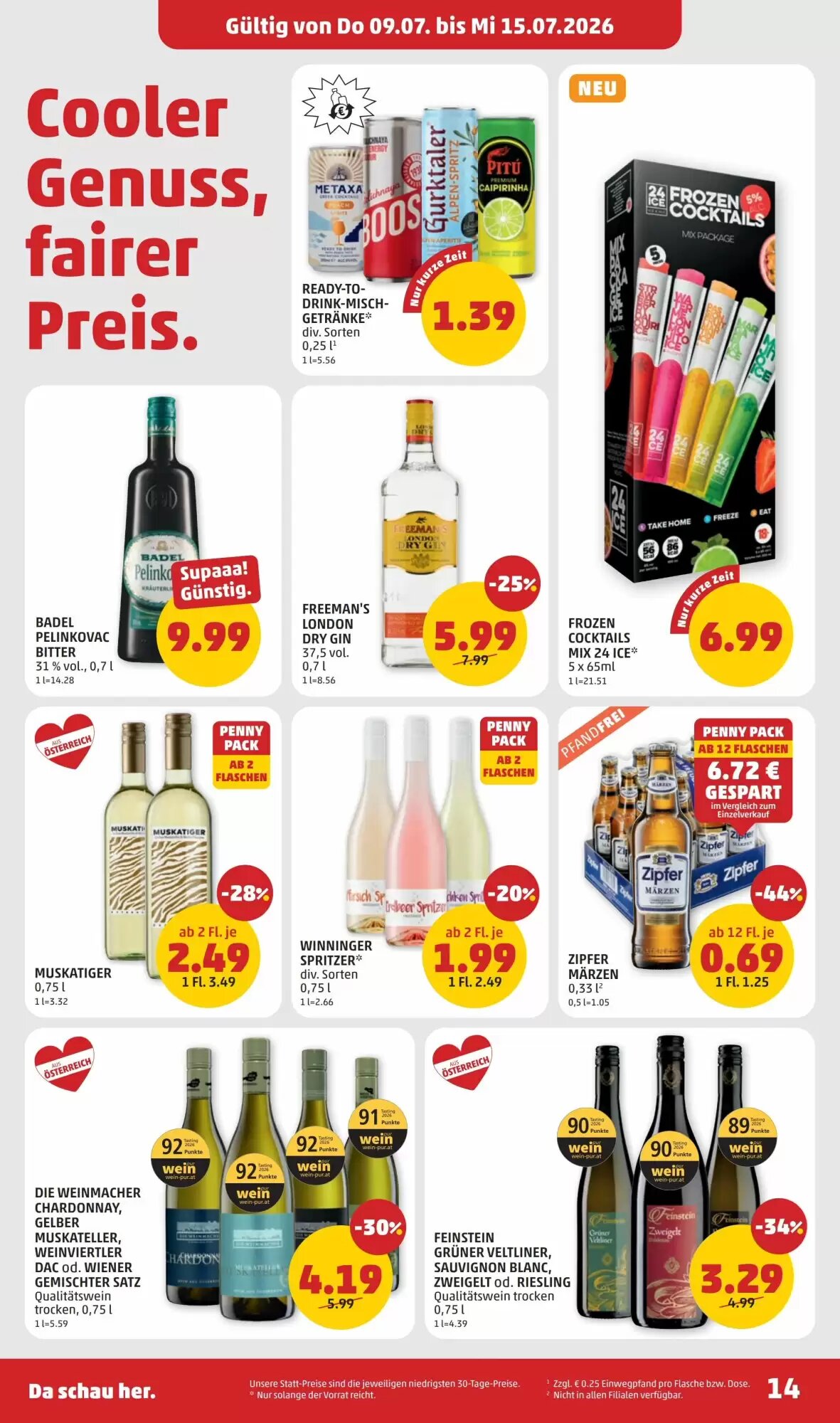 PENNY Flugblatt (ab 09.07.2026) - Angebote und Prospekt - Seite 14