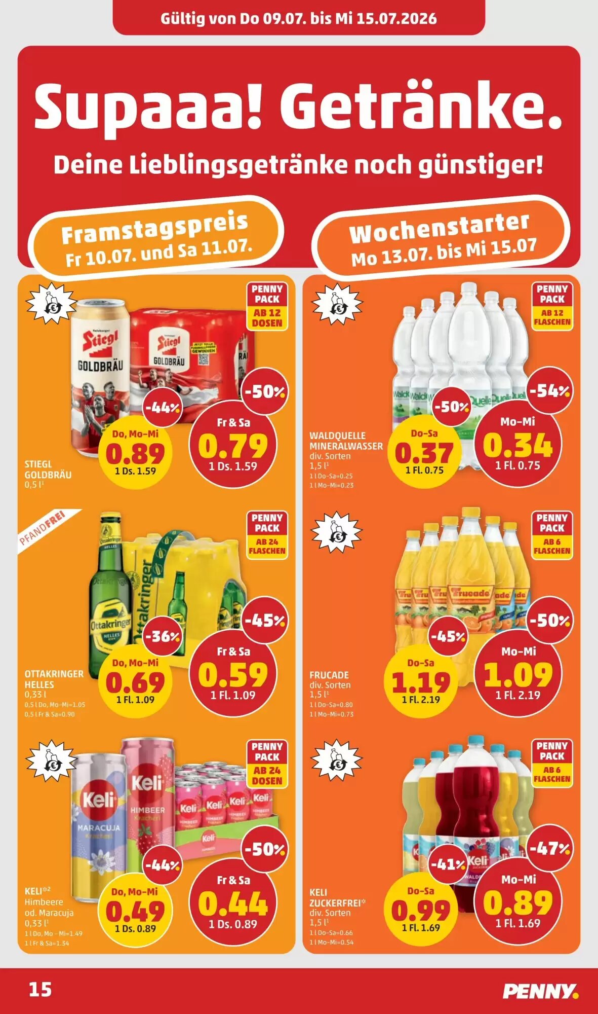 PENNY Flugblatt (ab 09.07.2026) - Angebote und Prospekt - Seite 15