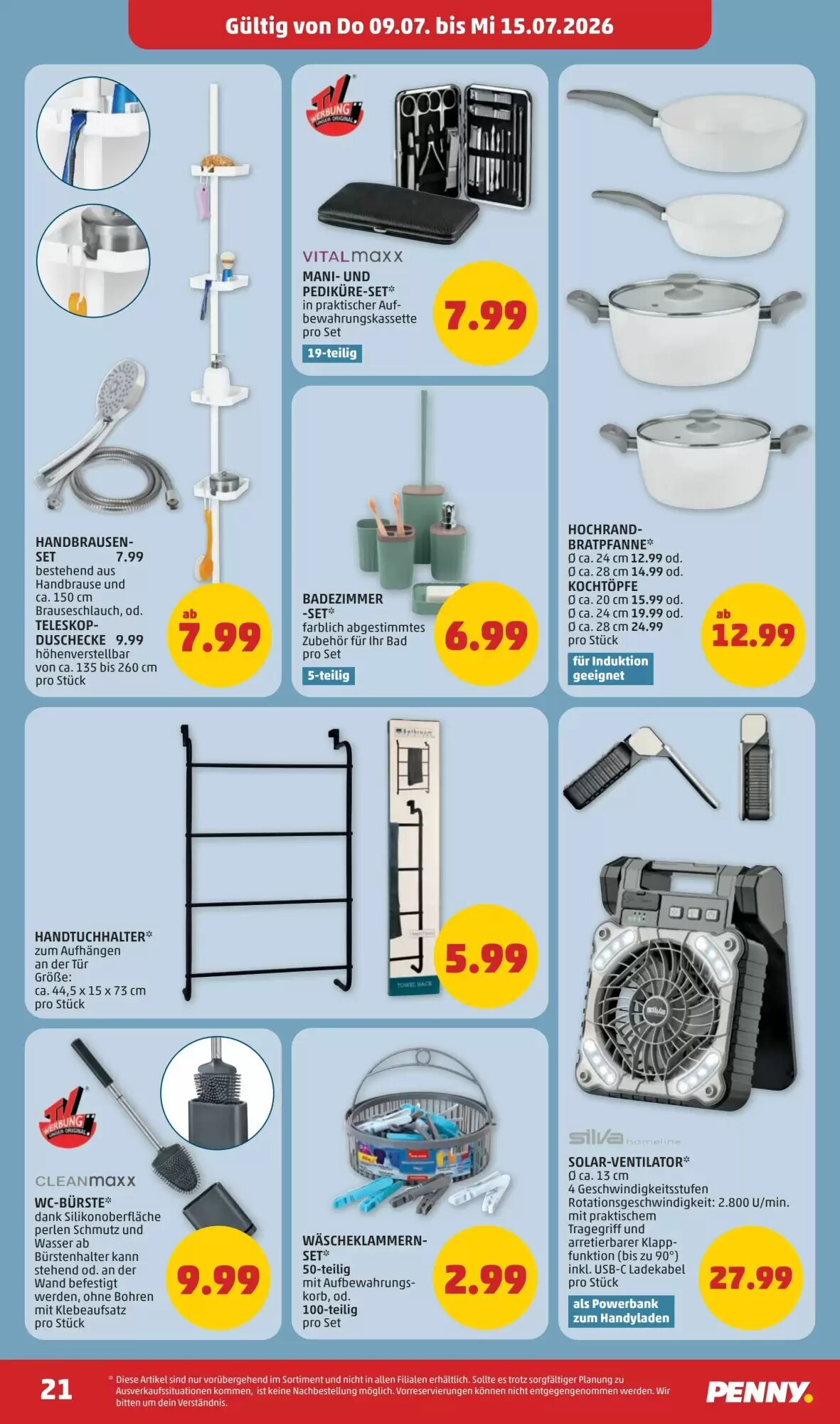 PENNY Flugblatt (ab 09.07.2026) - Angebote und Prospekt - Seite 21