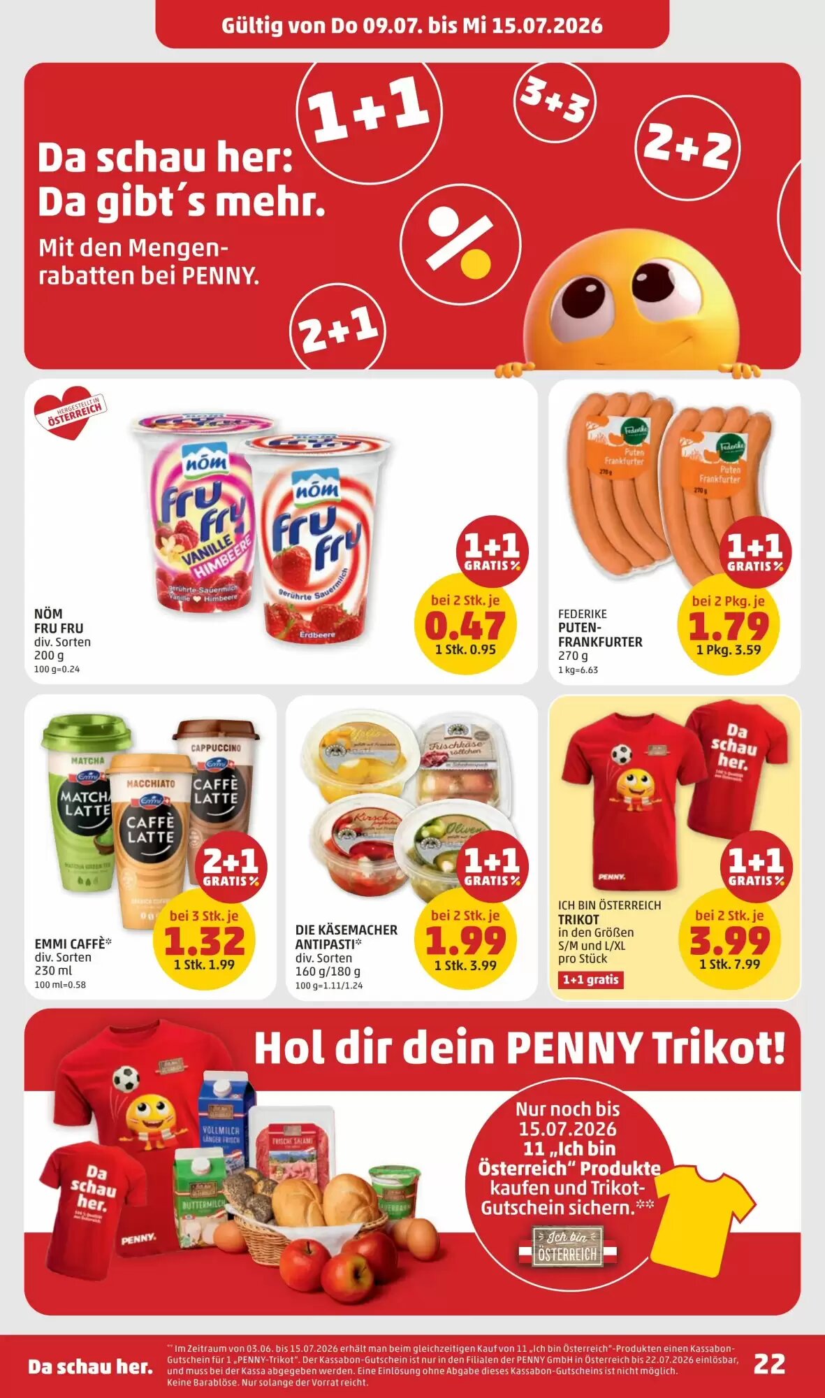 PENNY Flugblatt (ab 09.07.2026) - Angebote und Prospekt - Seite 22