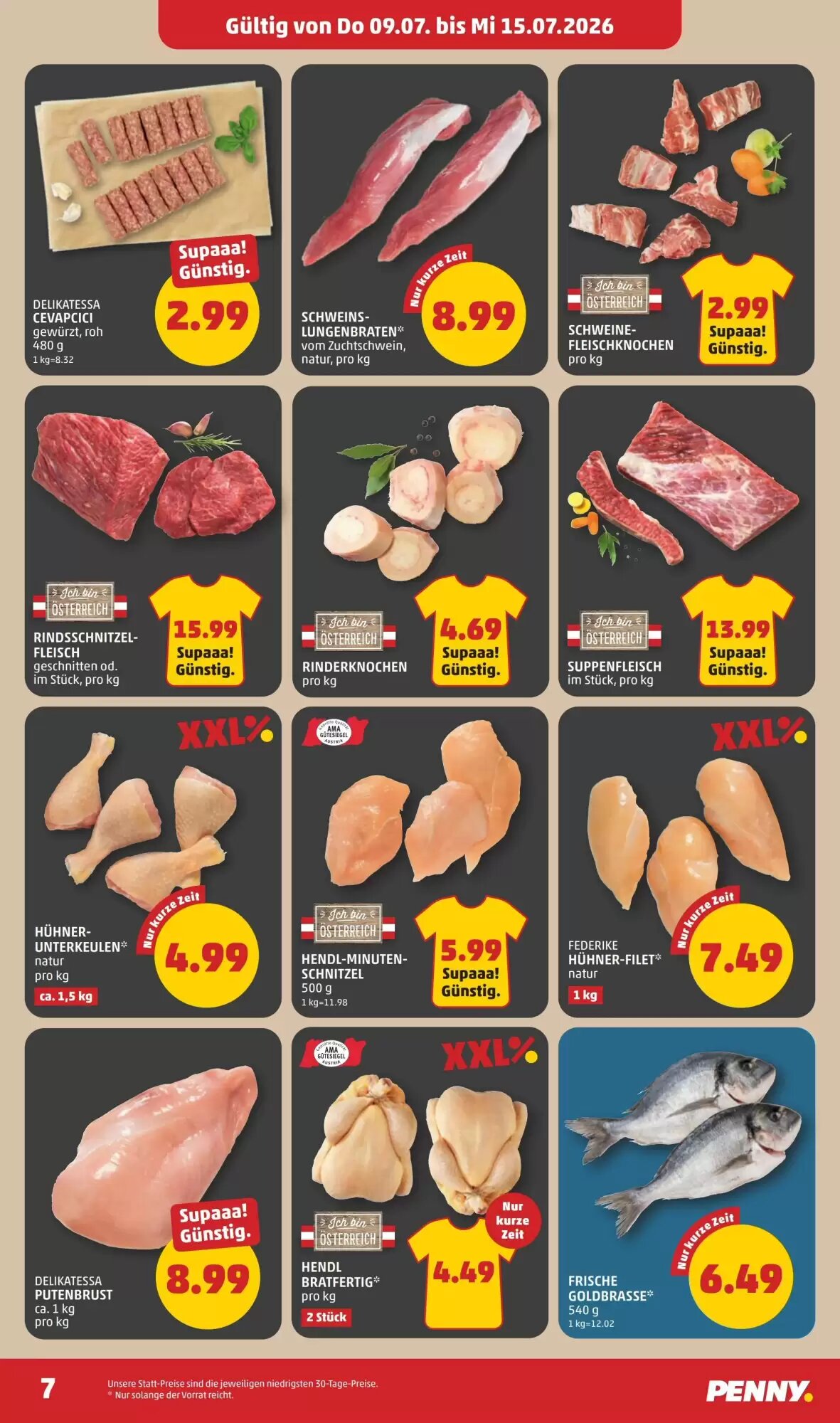 PENNY Flugblatt (ab 09.07.2026) - Angebote und Prospekt - Seite 7