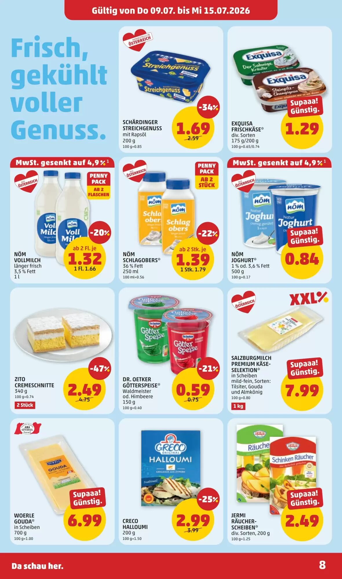 PENNY Flugblatt (ab 09.07.2026) - Angebote und Prospekt - Seite 8