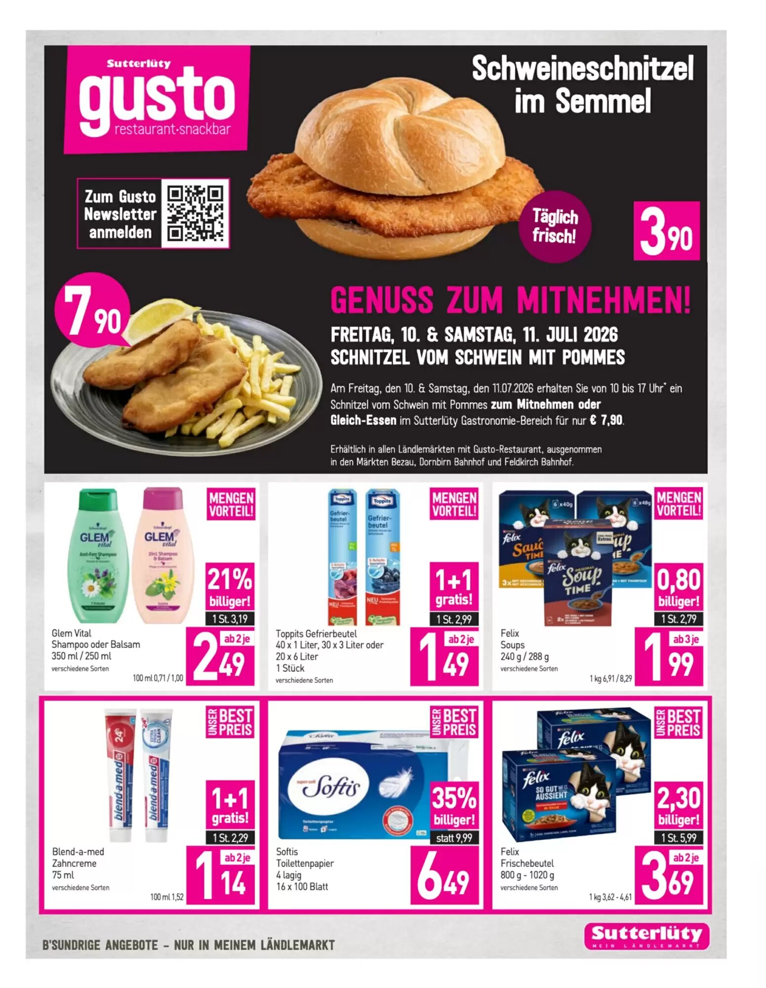 Sutterlüty Flugblatt (ab 09.07.2026) - Angebote und Prospekt - Seite 15
