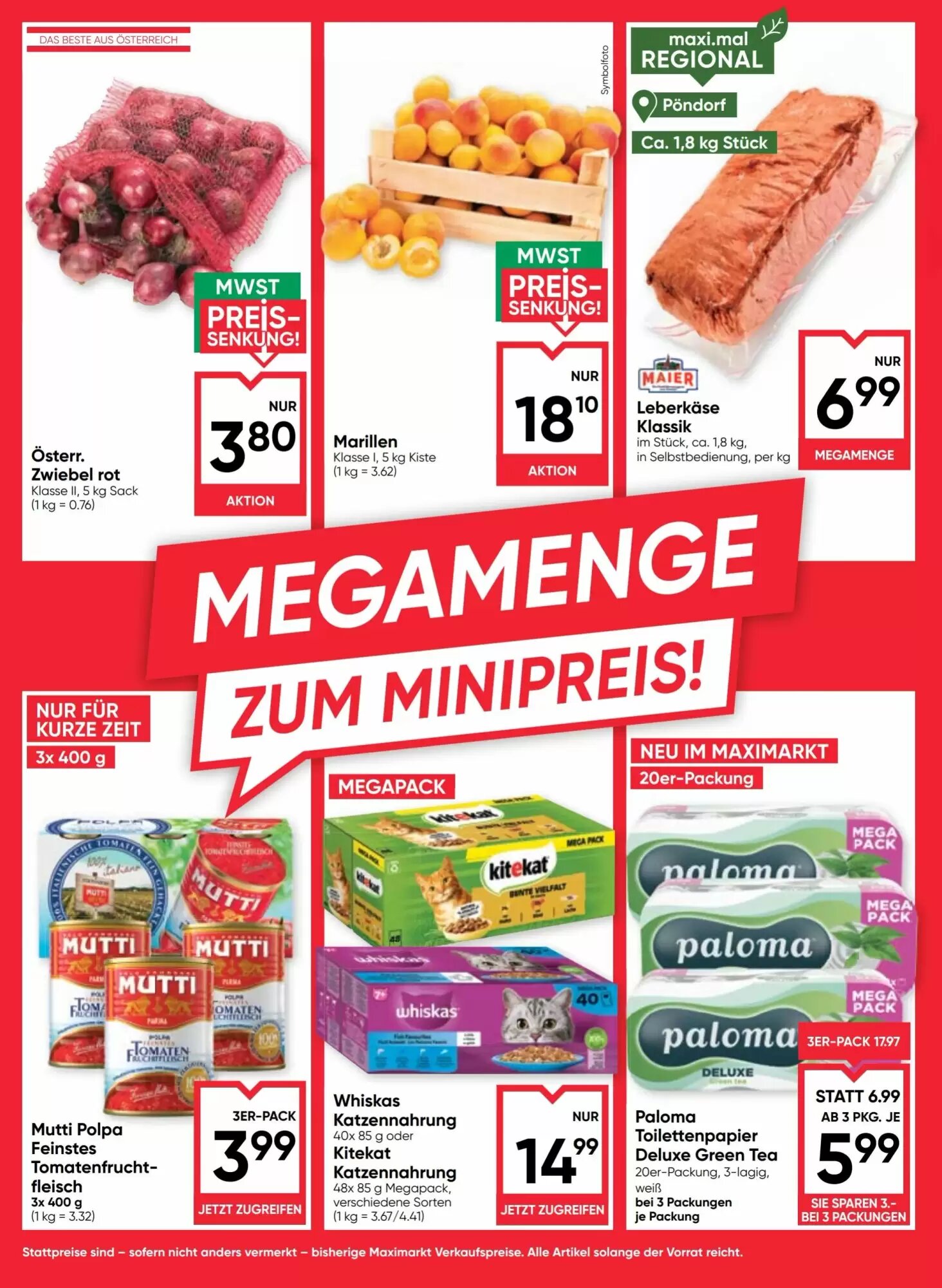 Maximarkt Flugblatt (ab 09.07.2026) - Angebote und Prospekt - Seite 14