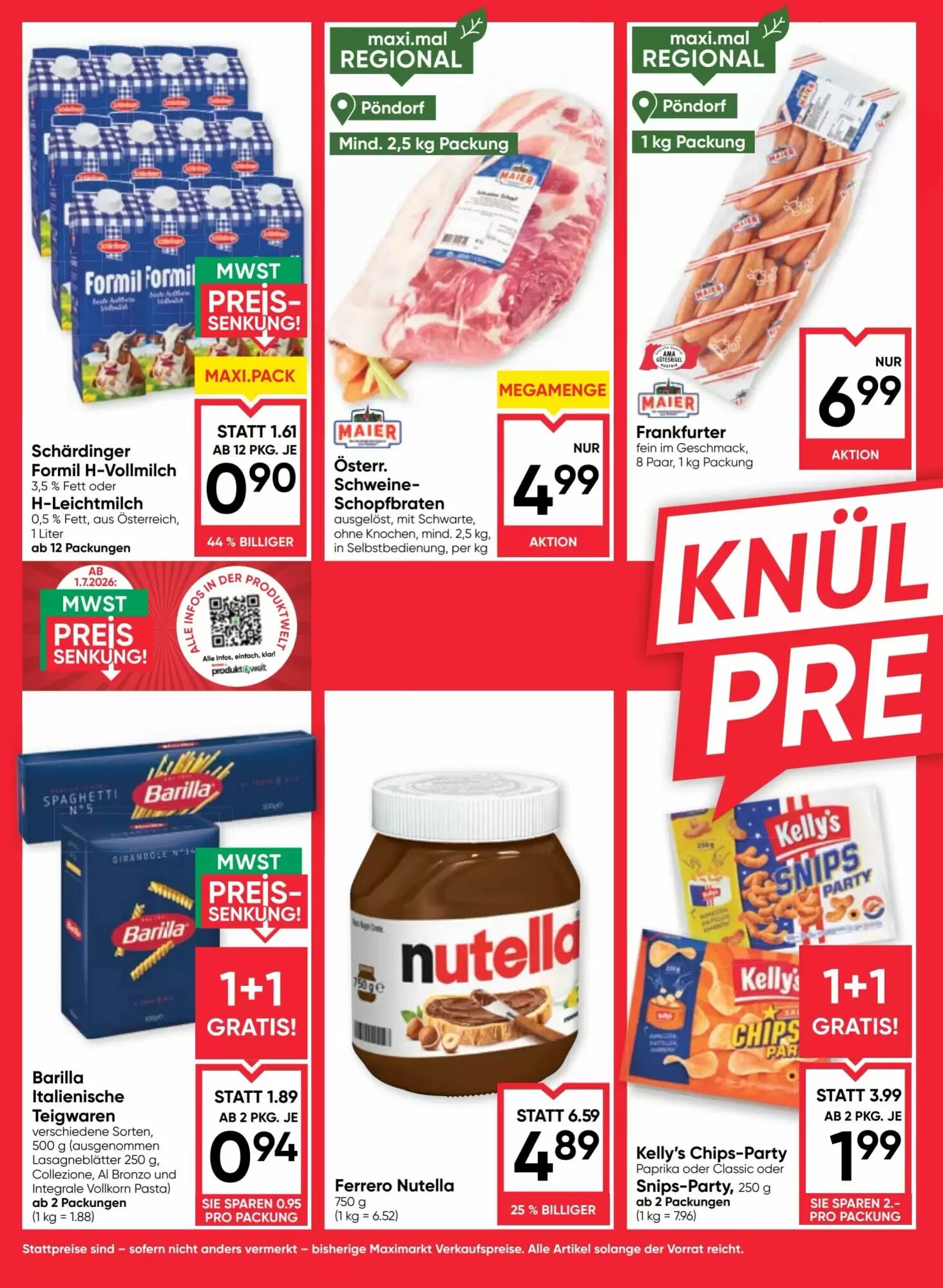 Maximarkt Flugblatt (ab 09.07.2026) - Angebote und Prospekt - Seite 2