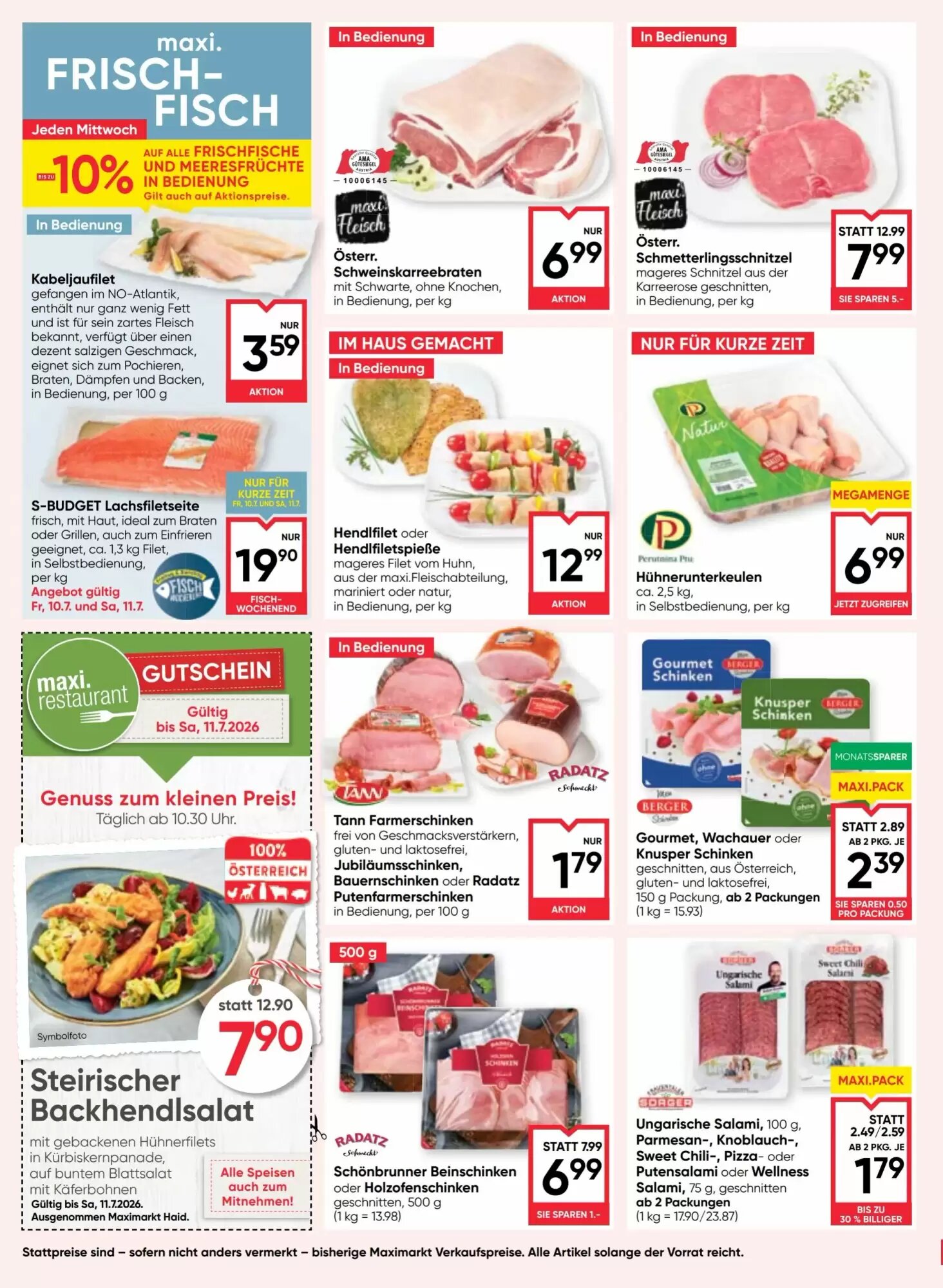Maximarkt Flugblatt (ab 09.07.2026) - Angebote und Prospekt - Seite 8
