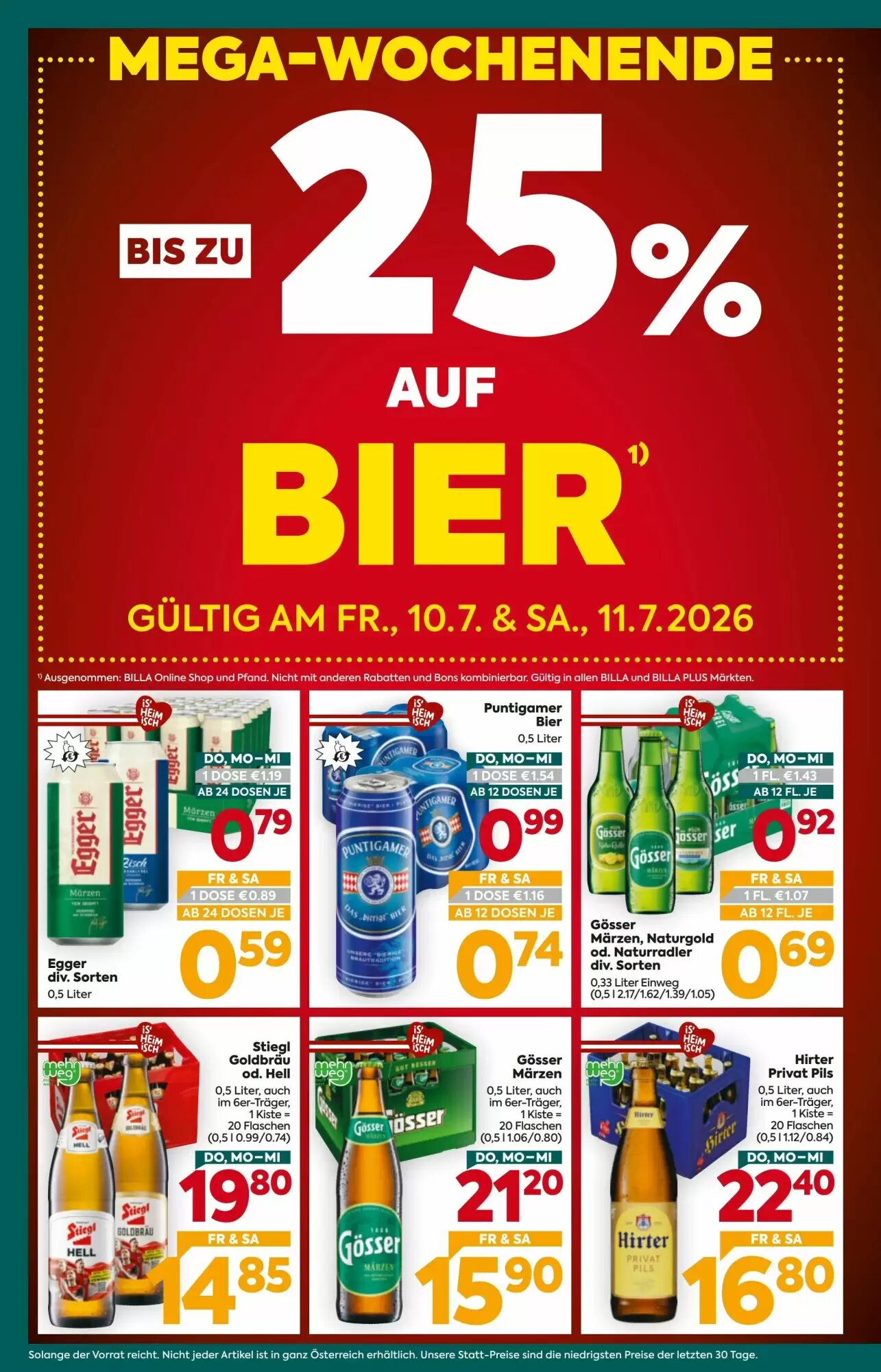 Billa Flugblatt (ab 09.07.2026) - Angebote und Prospekt - Seite 4