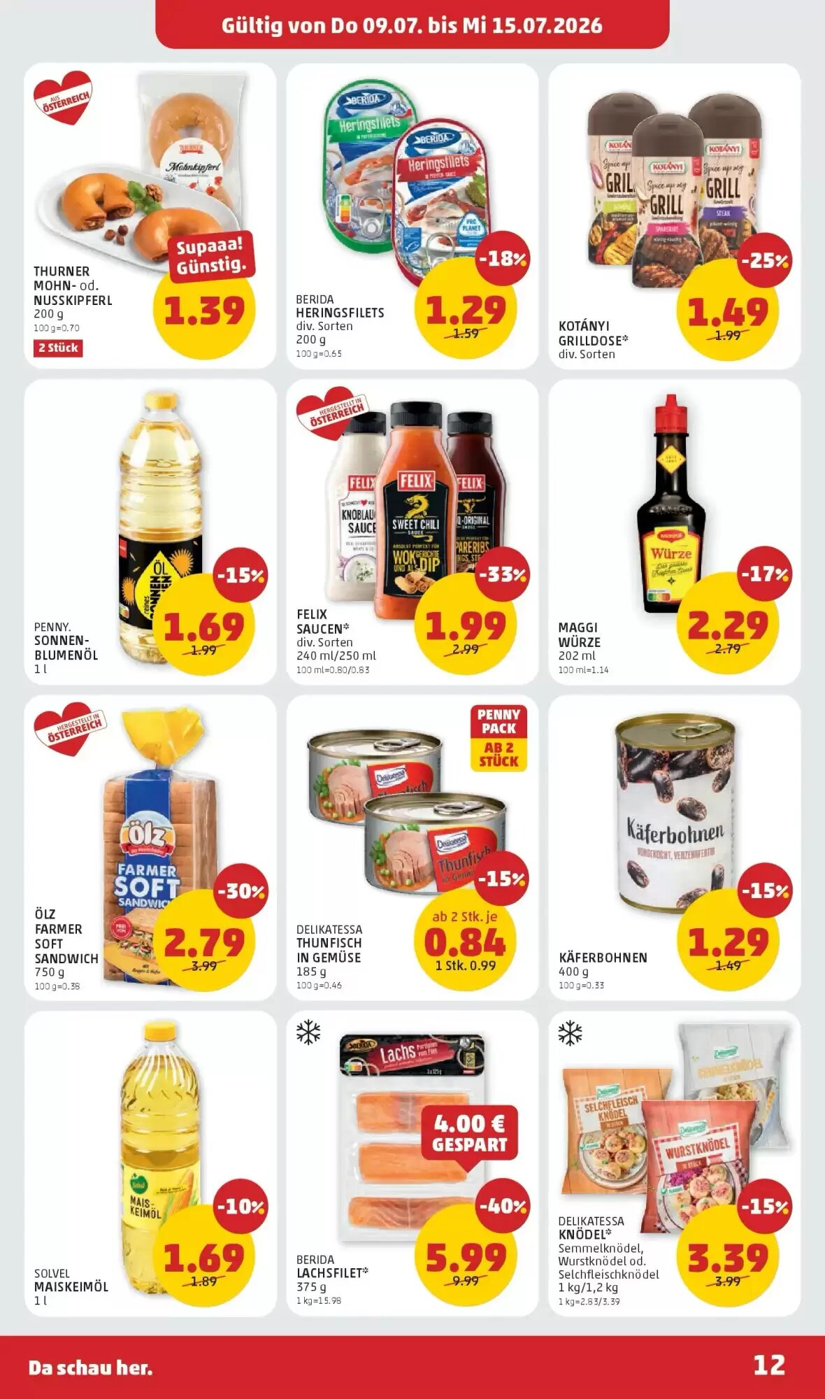 PENNY Flugblatt (ab 09.07.2026) - Angebote und Prospekt - Seite 12