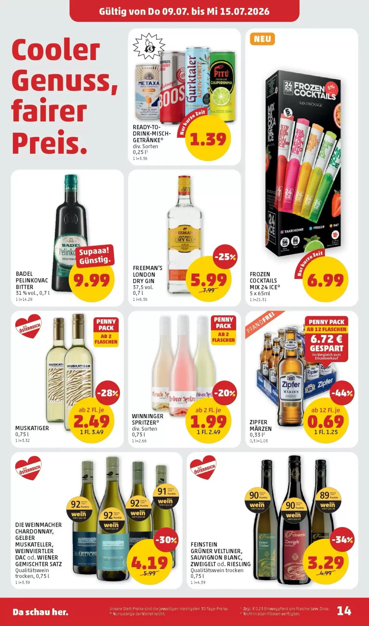PENNY Flugblatt (ab 09.07.2026) - Angebote und Prospekt - Seite 14
