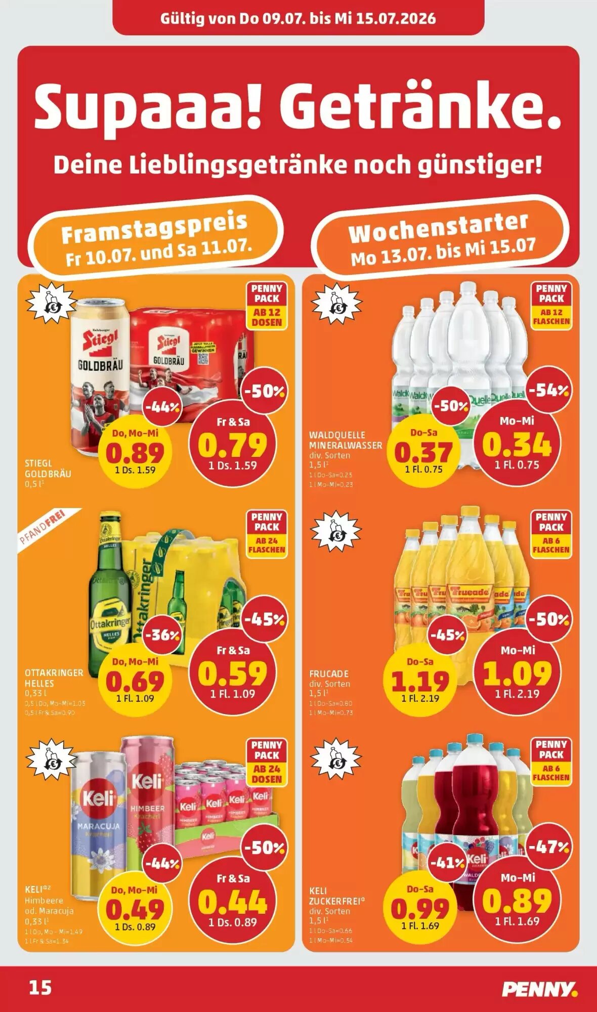 PENNY Flugblatt (ab 09.07.2026) - Angebote und Prospekt - Seite 15