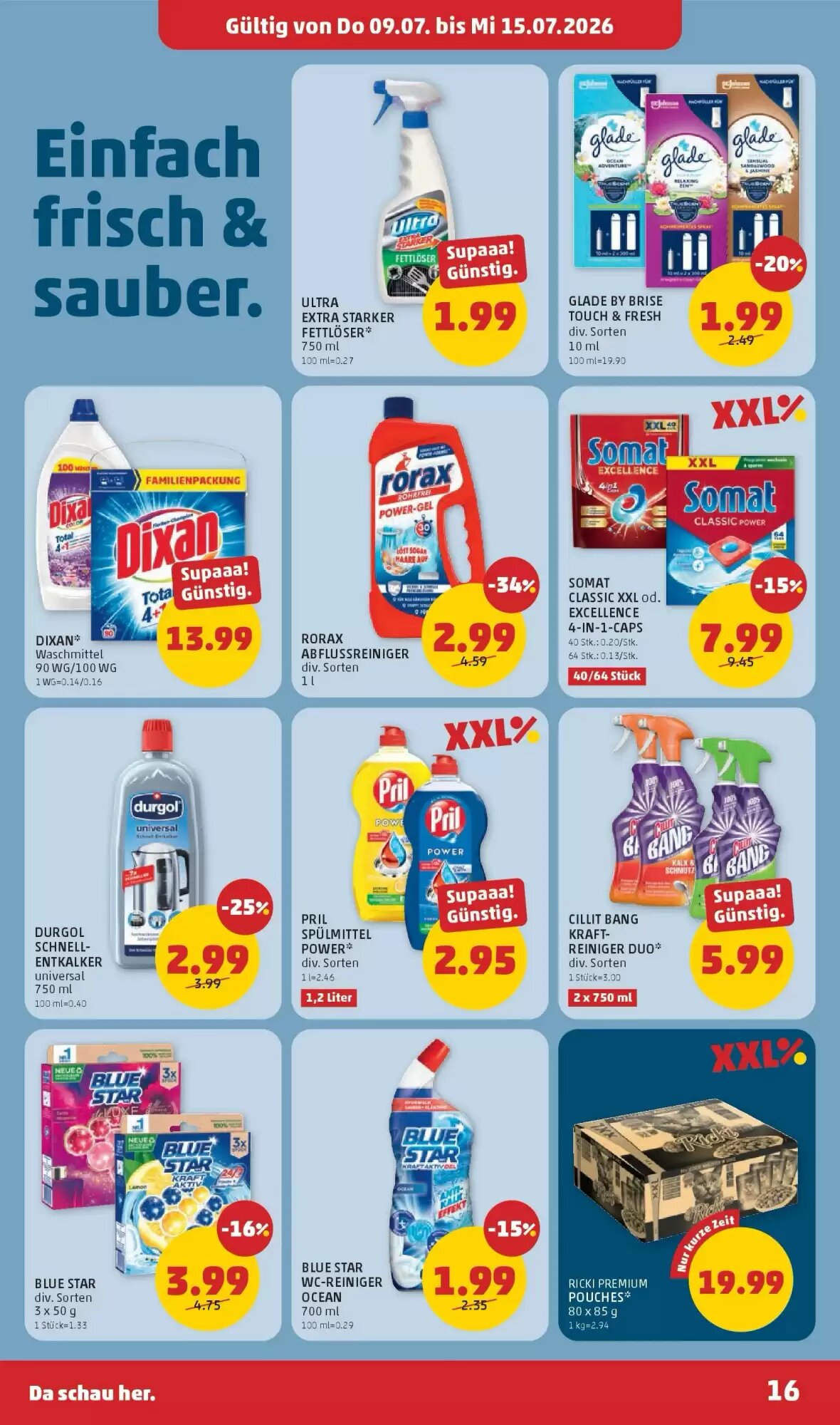 PENNY Flugblatt (ab 09.07.2026) - Angebote und Prospekt - Seite 16