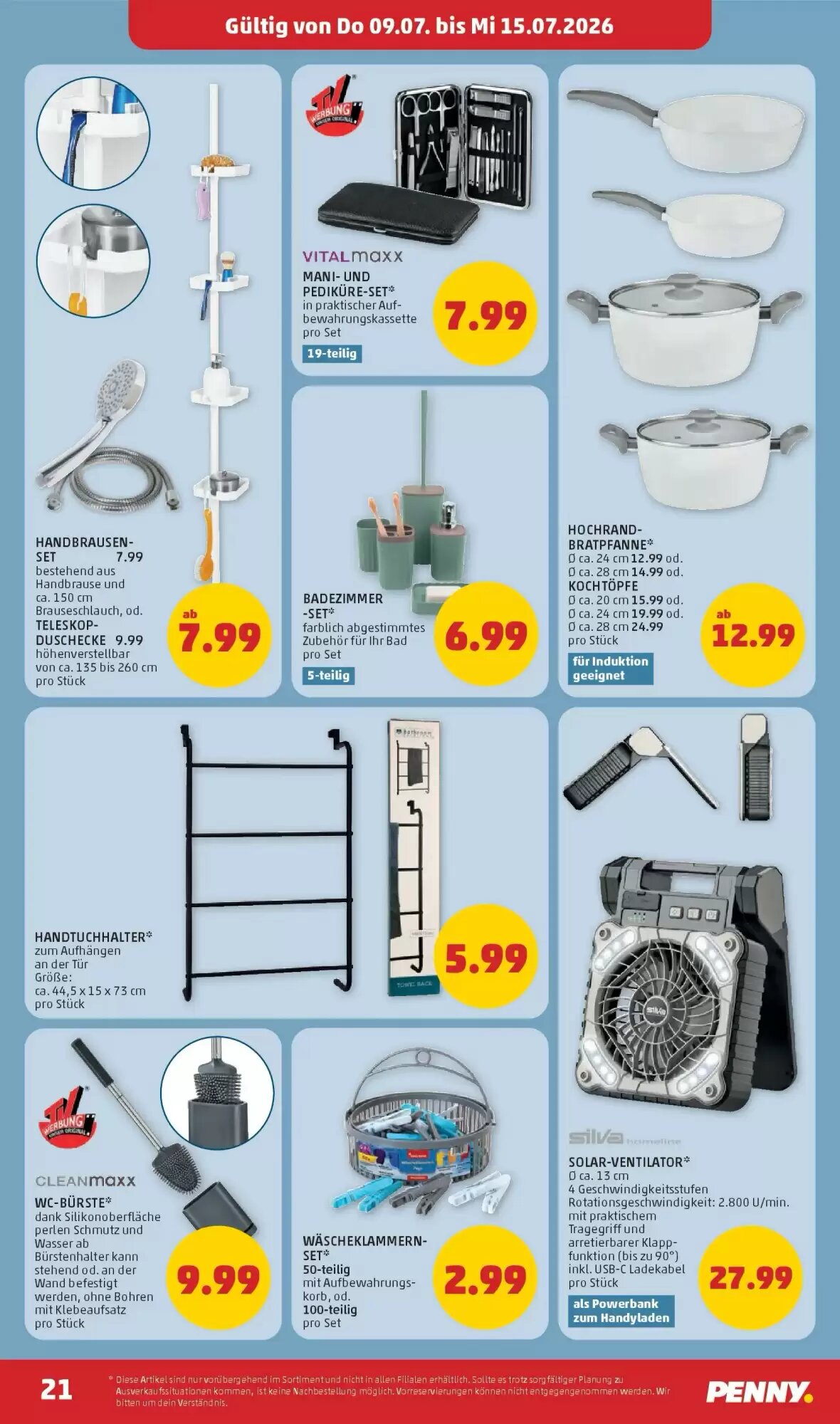 PENNY Flugblatt (ab 09.07.2026) - Angebote und Prospekt - Seite 21