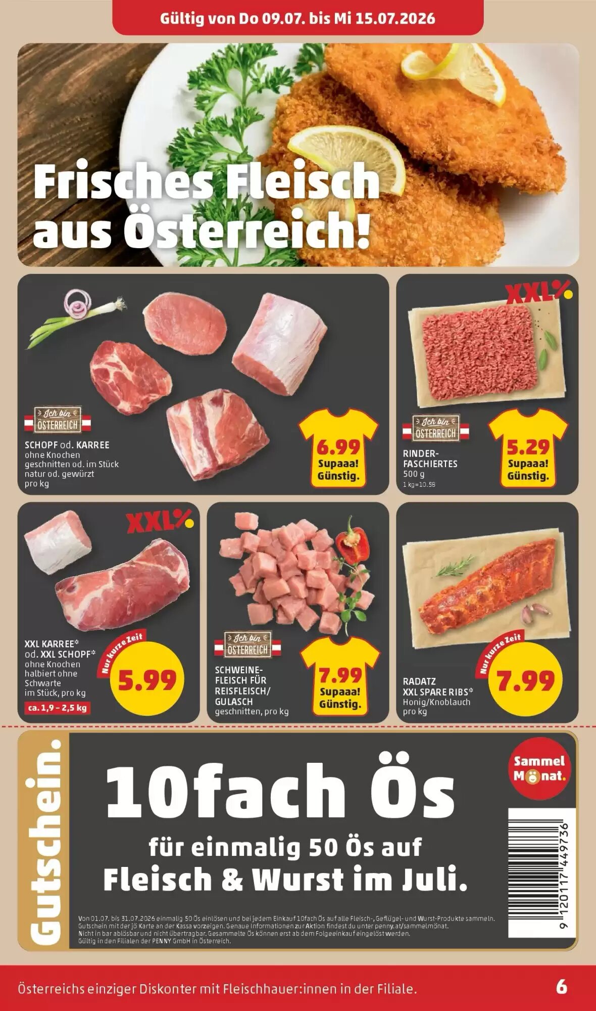 PENNY Flugblatt (ab 09.07.2026) - Angebote und Prospekt - Seite 6