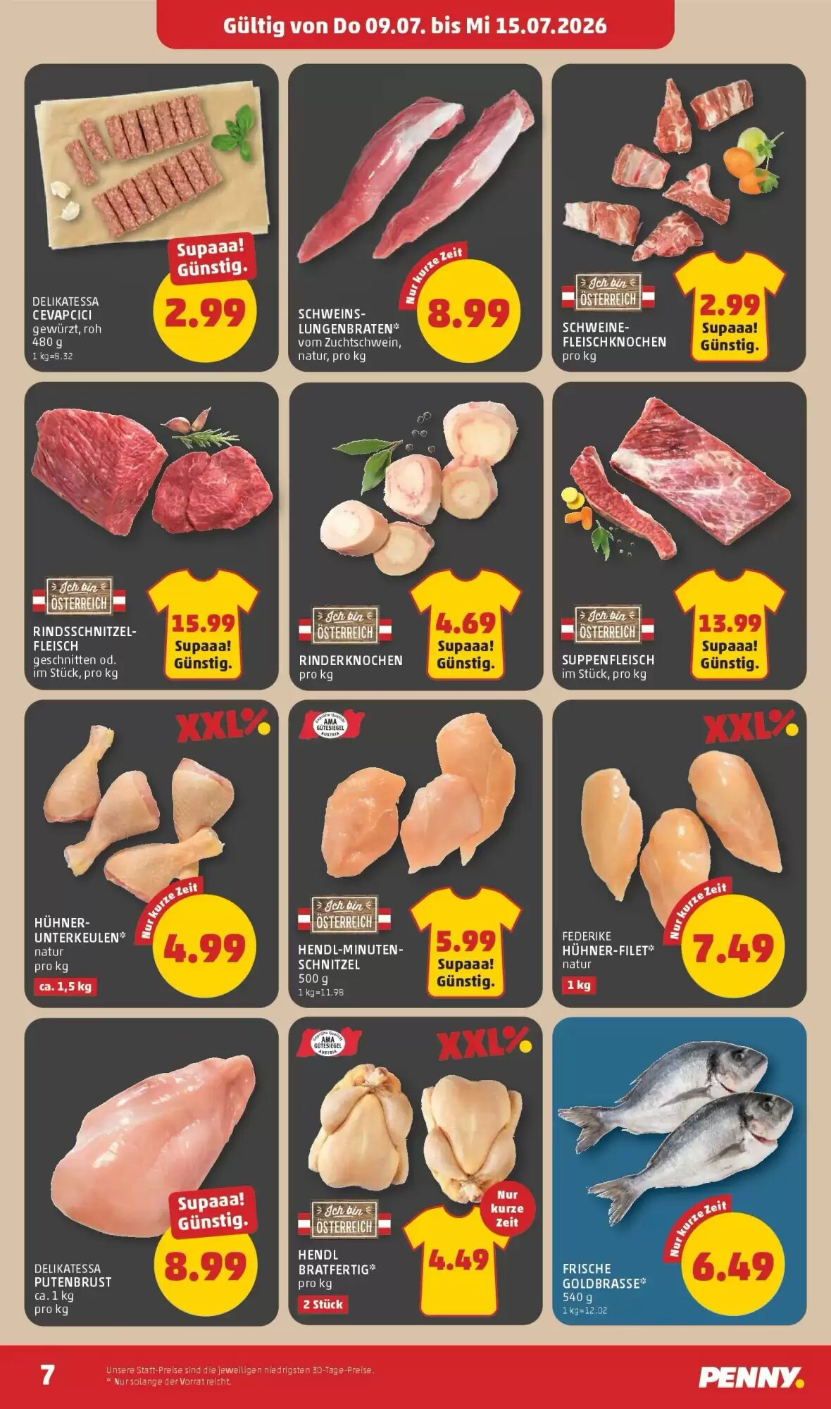 PENNY Flugblatt (ab 09.07.2026) - Angebote und Prospekt - Seite 7