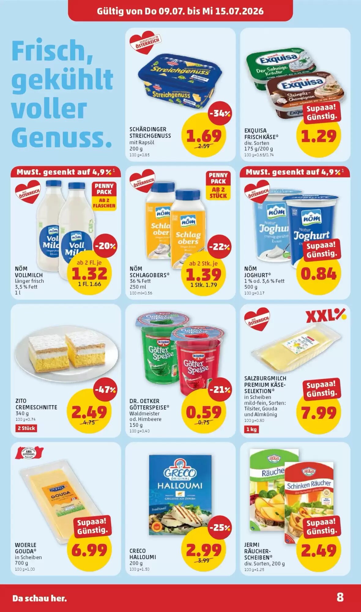 PENNY Flugblatt (ab 09.07.2026) - Angebote und Prospekt - Seite 8