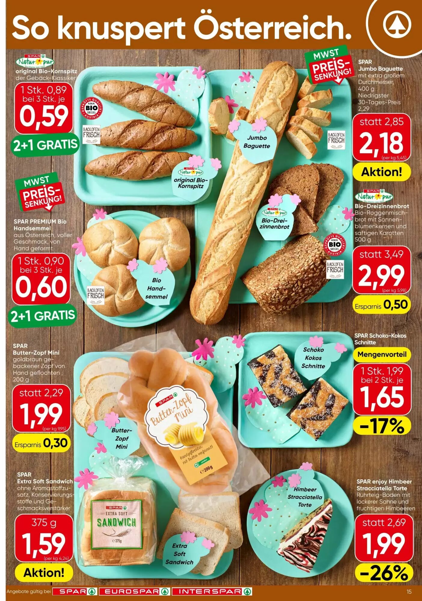 Eurospar Flugblatt (ab 09.07.2026) - Angebote und Prospekt - Seite 15
