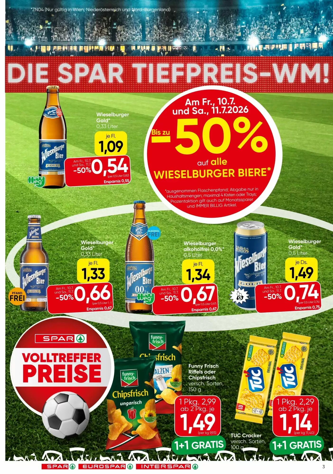 Eurospar Flugblatt (ab 09.07.2026) - Angebote und Prospekt - Seite 3