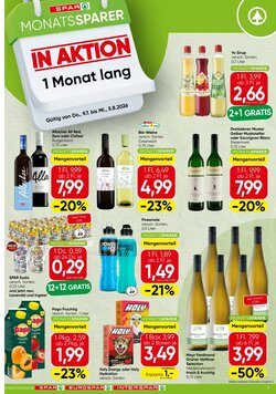 Spar Flugblatt (ab 09.07.2026) - Angebote und Prospekt