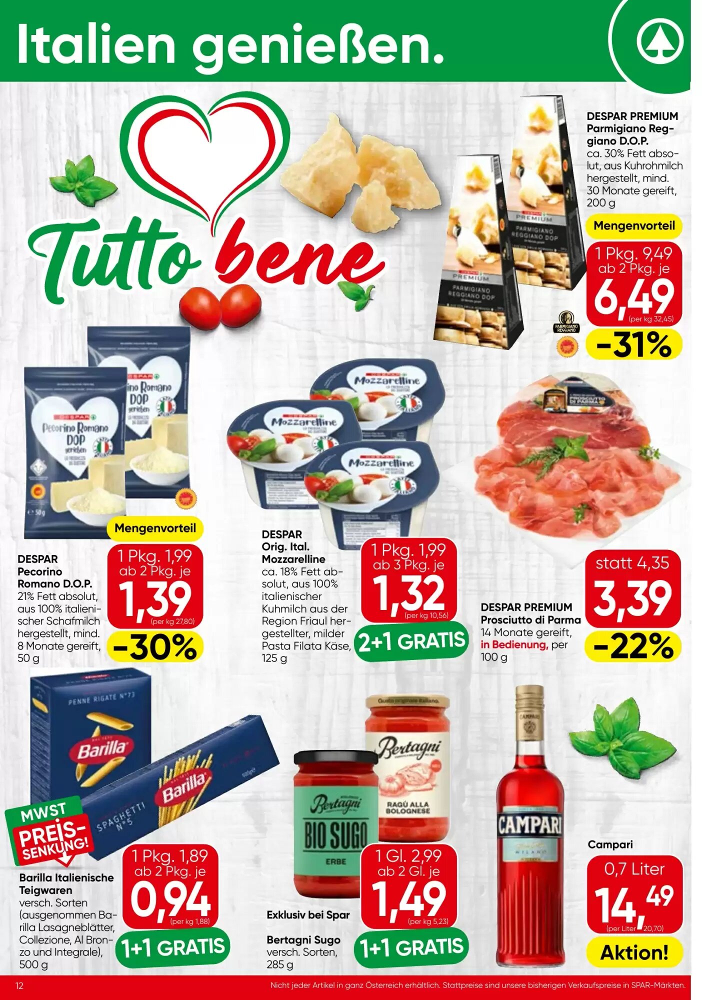 Spar Flugblatt (ab 09.07.2026) - Angebote und Prospekt - Seite 12