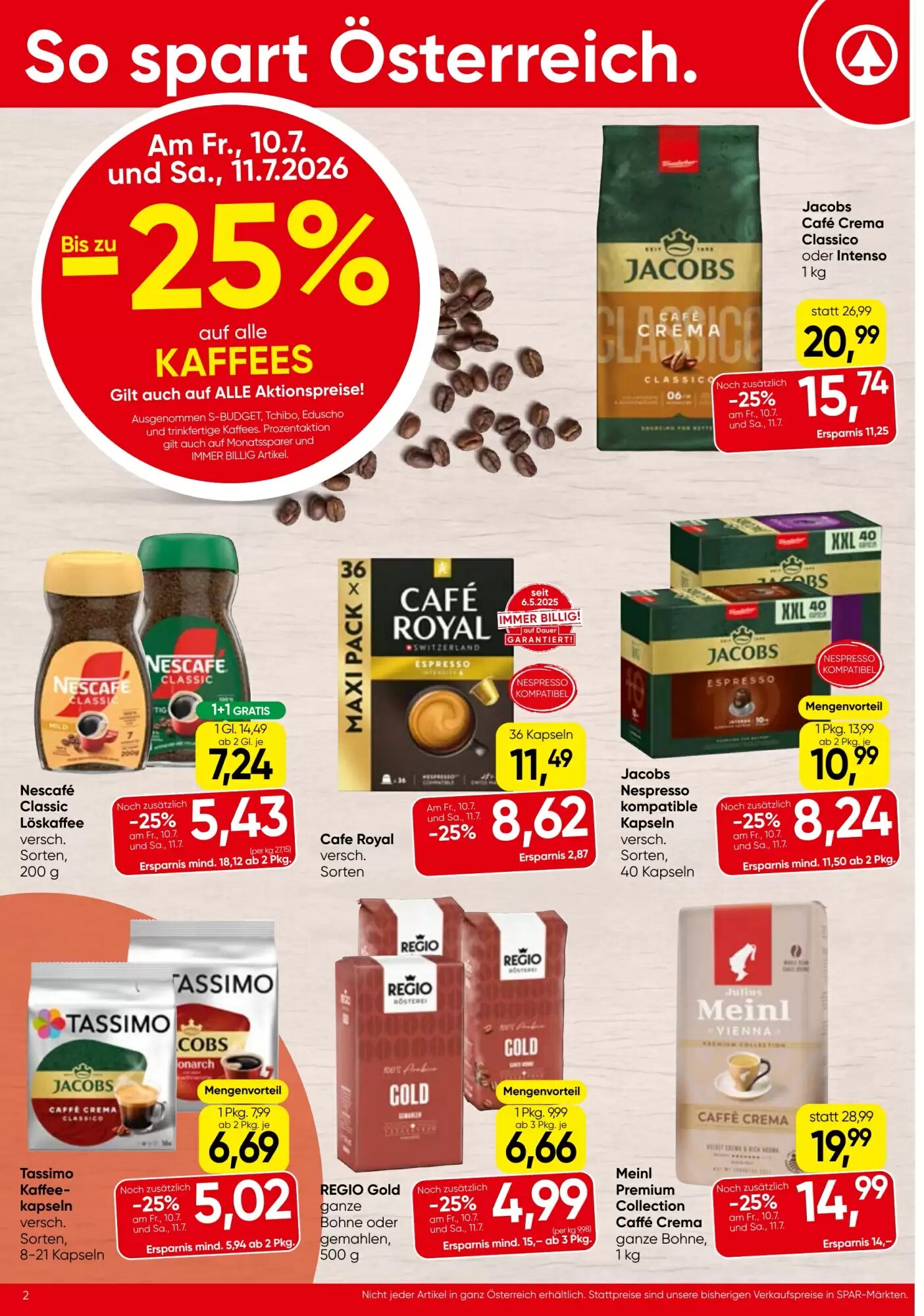 Spar Flugblatt (ab 09.07.2026) - Angebote und Prospekt - Seite 2