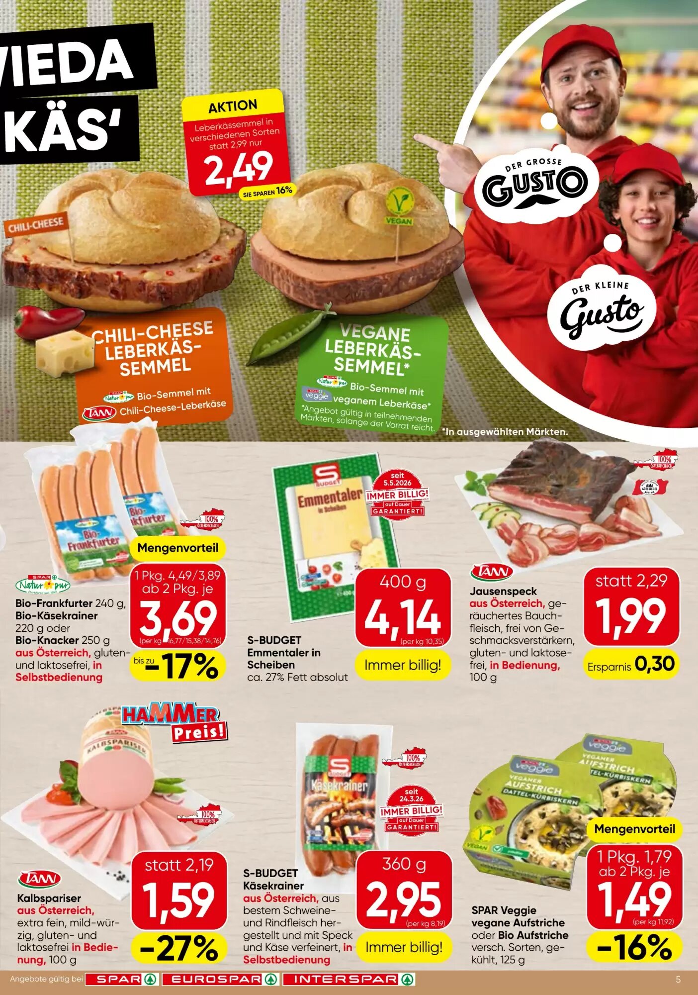 Spar Flugblatt (ab 09.07.2026) - Angebote und Prospekt - Seite 5