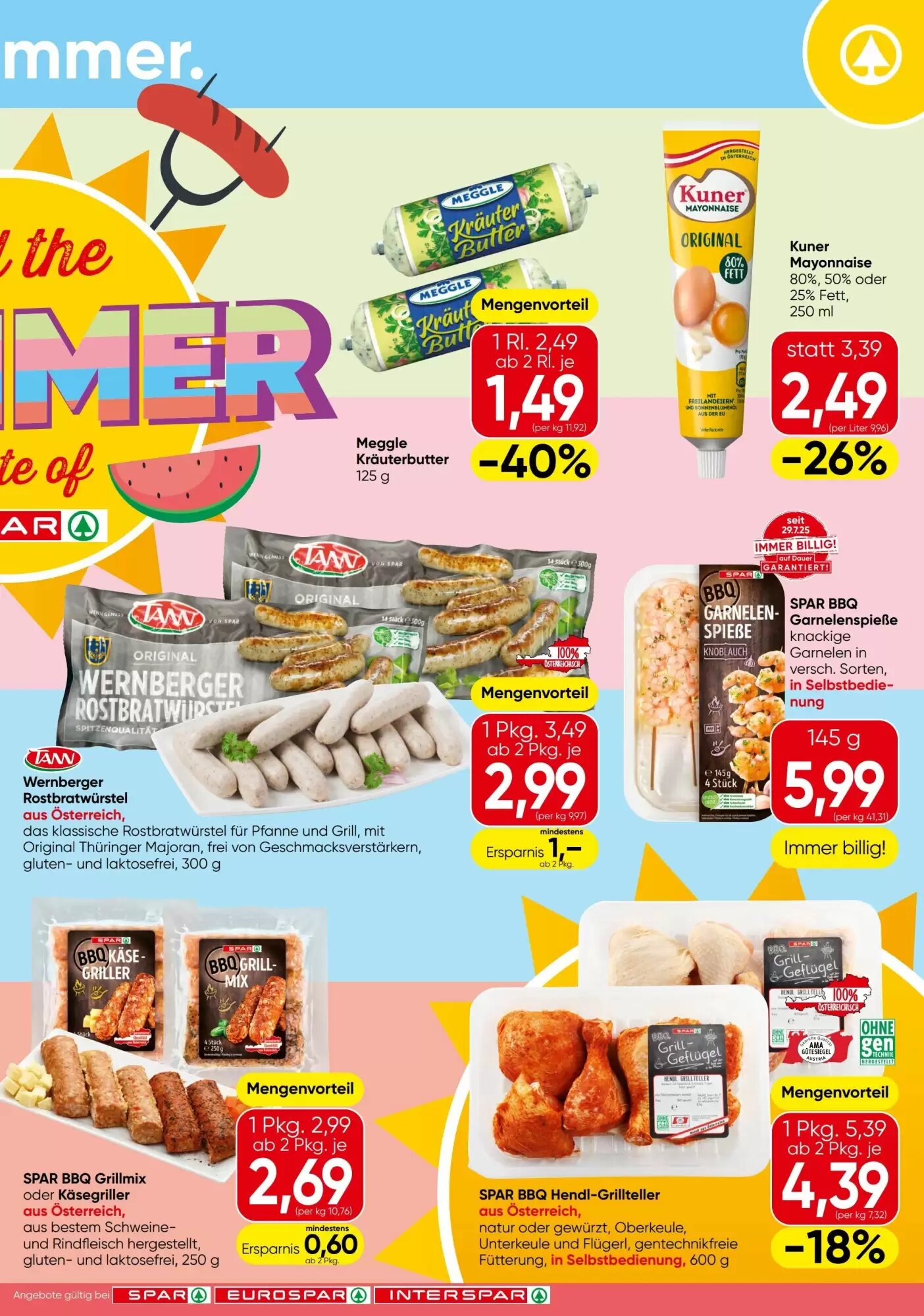 Spar Flugblatt (ab 09.07.2026) - Angebote und Prospekt - Seite 3
