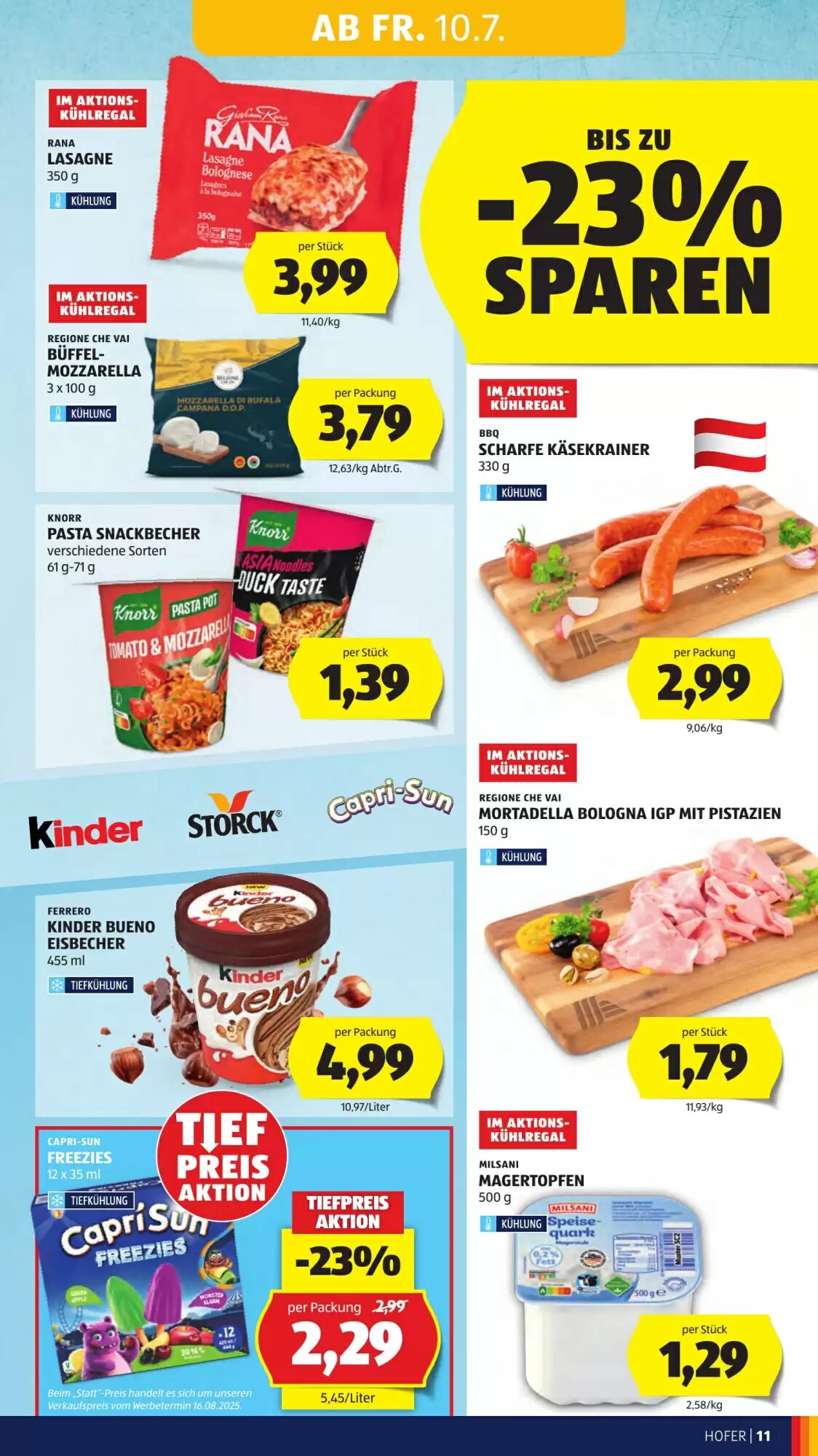 Hofer Flugblatt (ab 10.07.2026) - Angebote und Prospekt - Seite 15