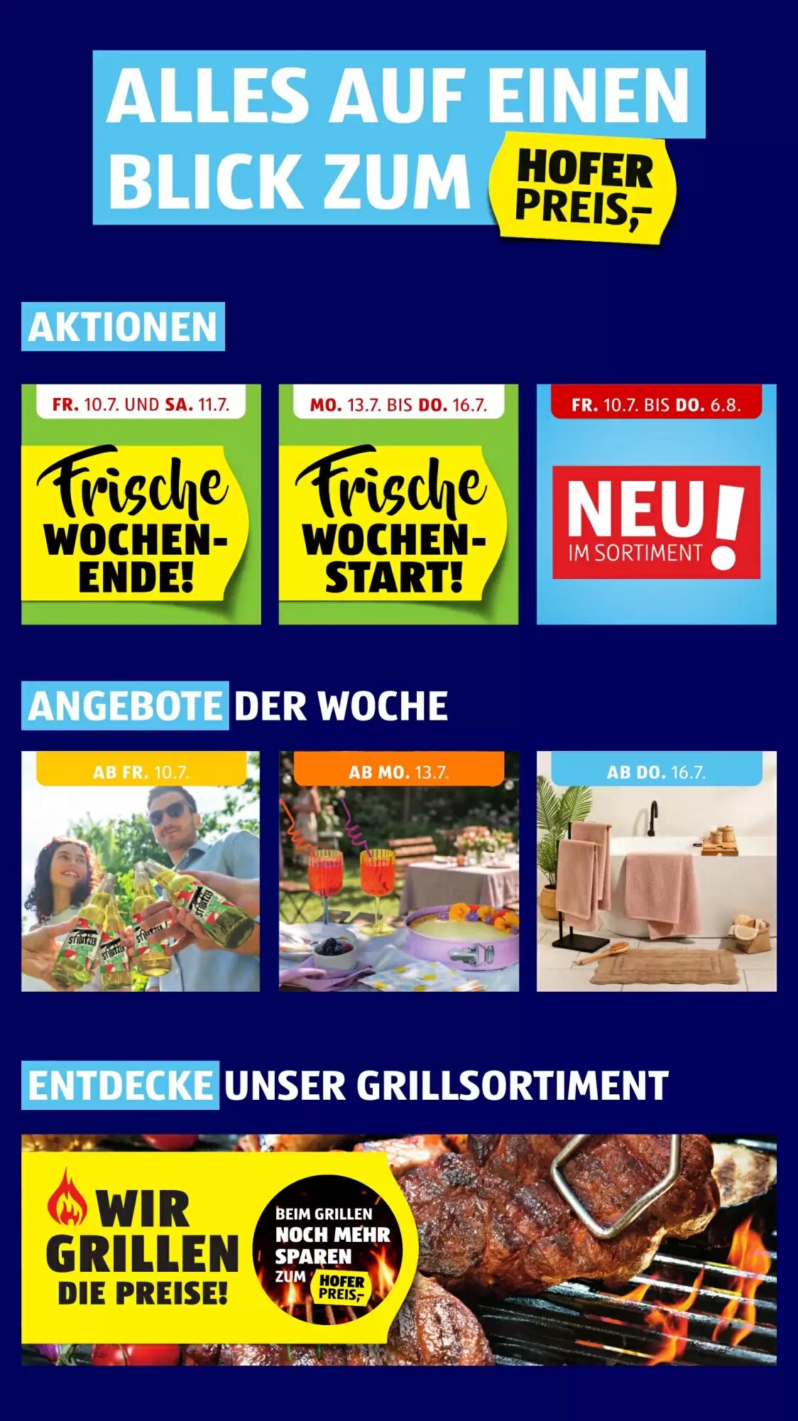 Hofer Flugblatt (ab 10.07.2026) - Angebote und Prospekt - Seite 2