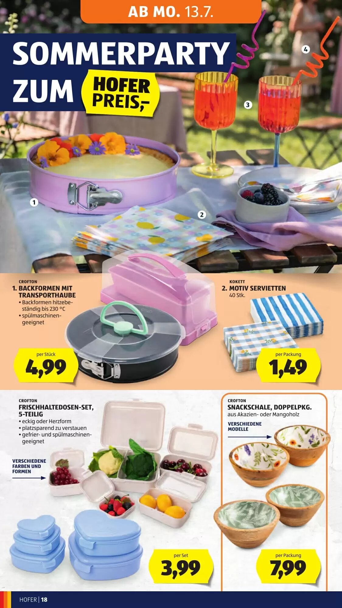 Hofer Flugblatt (ab 10.07.2026) - Angebote und Prospekt - Seite 24