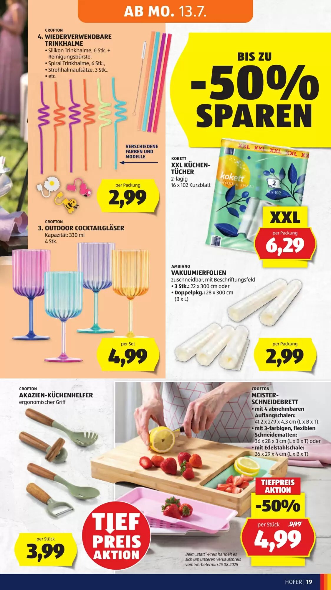 Hofer Flugblatt (ab 10.07.2026) - Angebote und Prospekt - Seite 25