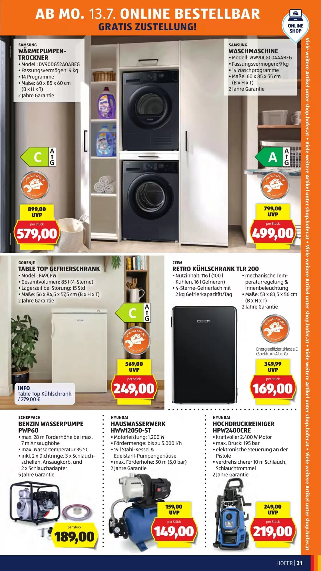 Hofer Flugblatt (ab 10.07.2026) - Angebote und Prospekt - Seite 27