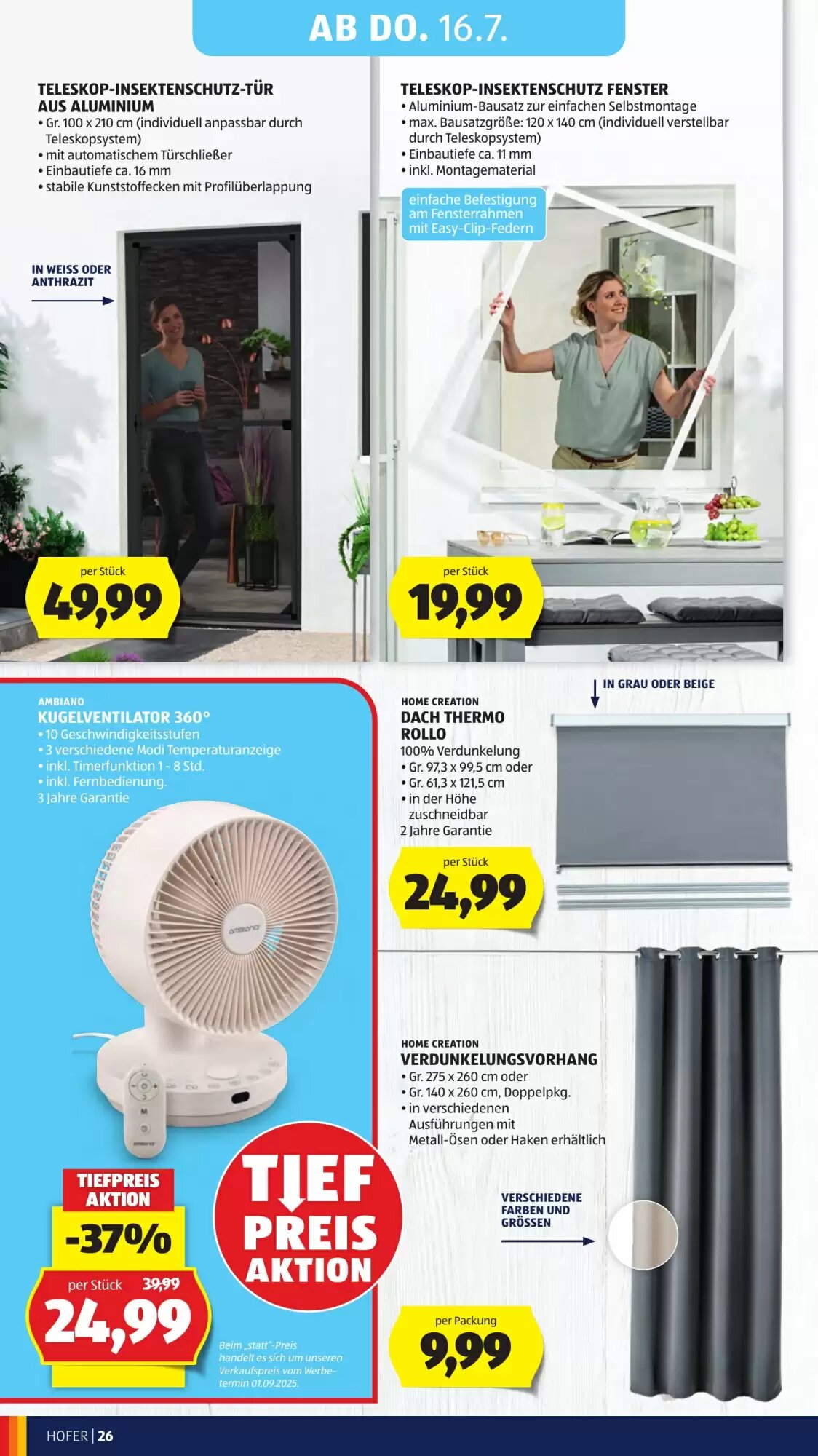 Hofer Flugblatt (ab 10.07.2026) - Angebote und Prospekt - Seite 32
