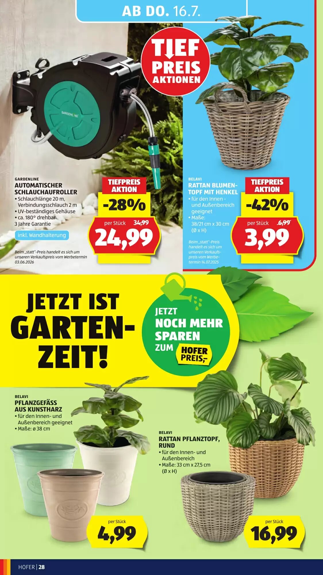 Hofer Flugblatt (ab 10.07.2026) - Angebote und Prospekt - Seite 34