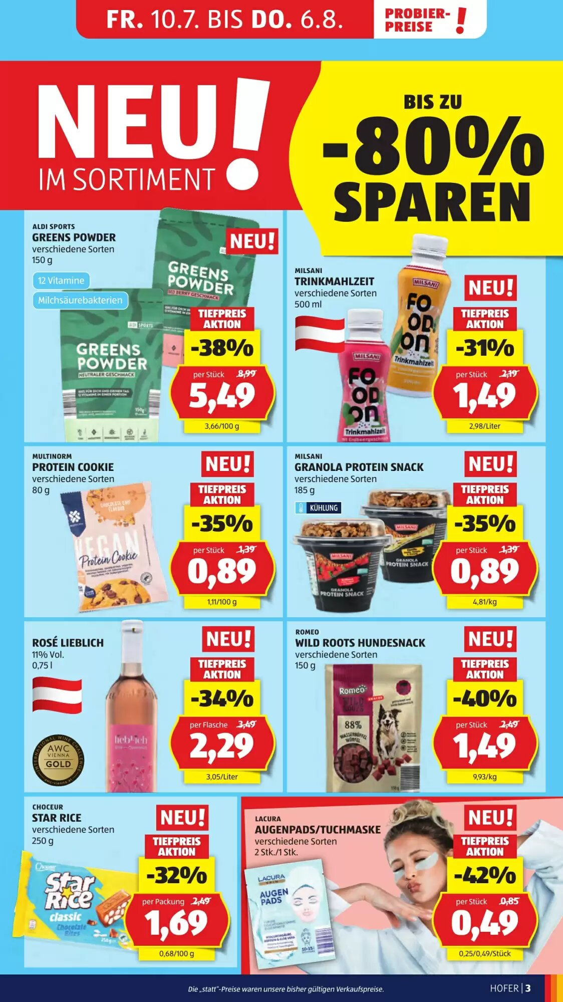 Hofer Flugblatt (ab 10.07.2026) - Angebote und Prospekt - Seite 7