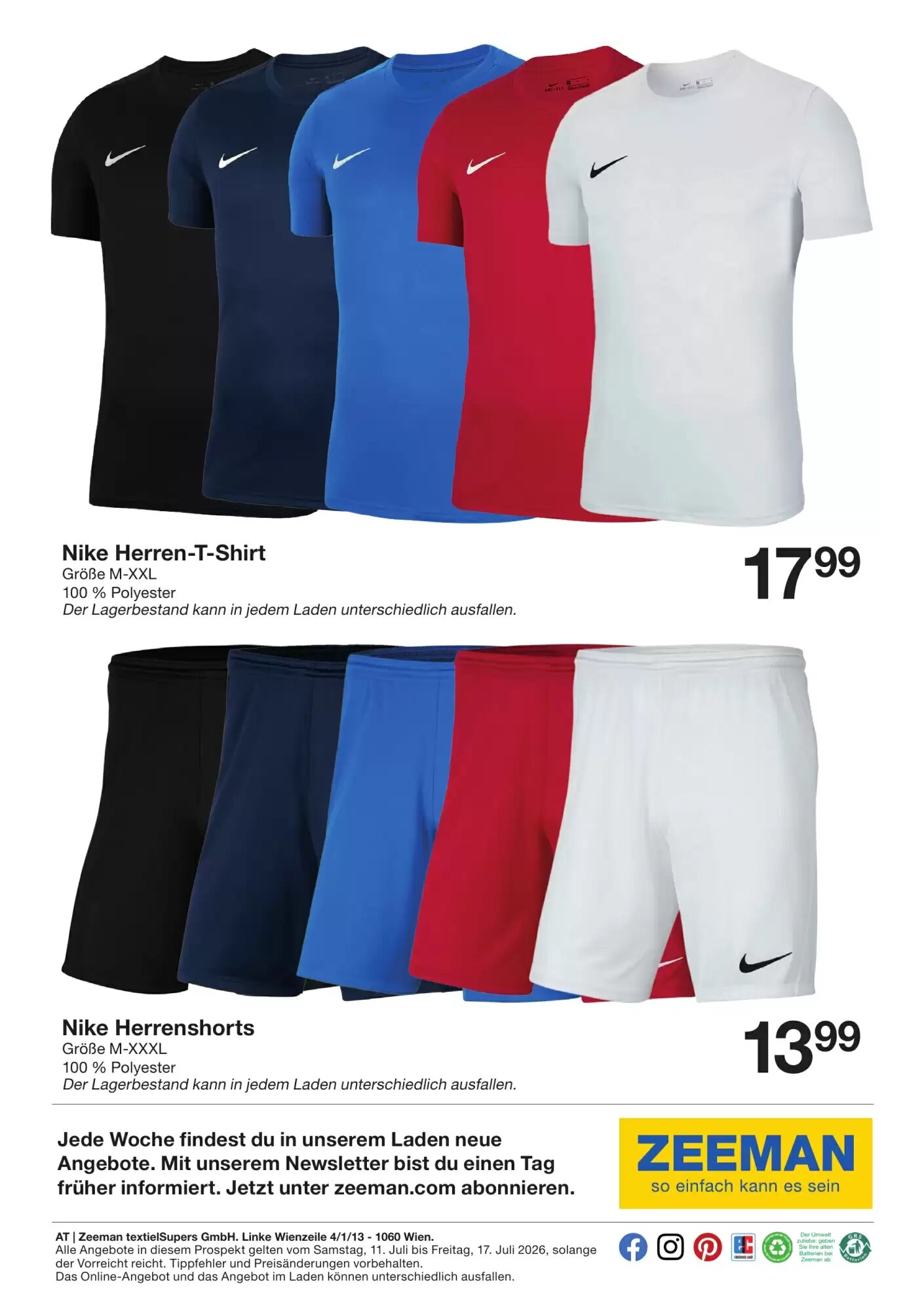 Zeeman Flugblatt (ab 11.07.2026) - Angebote und Prospekt - Seite 9