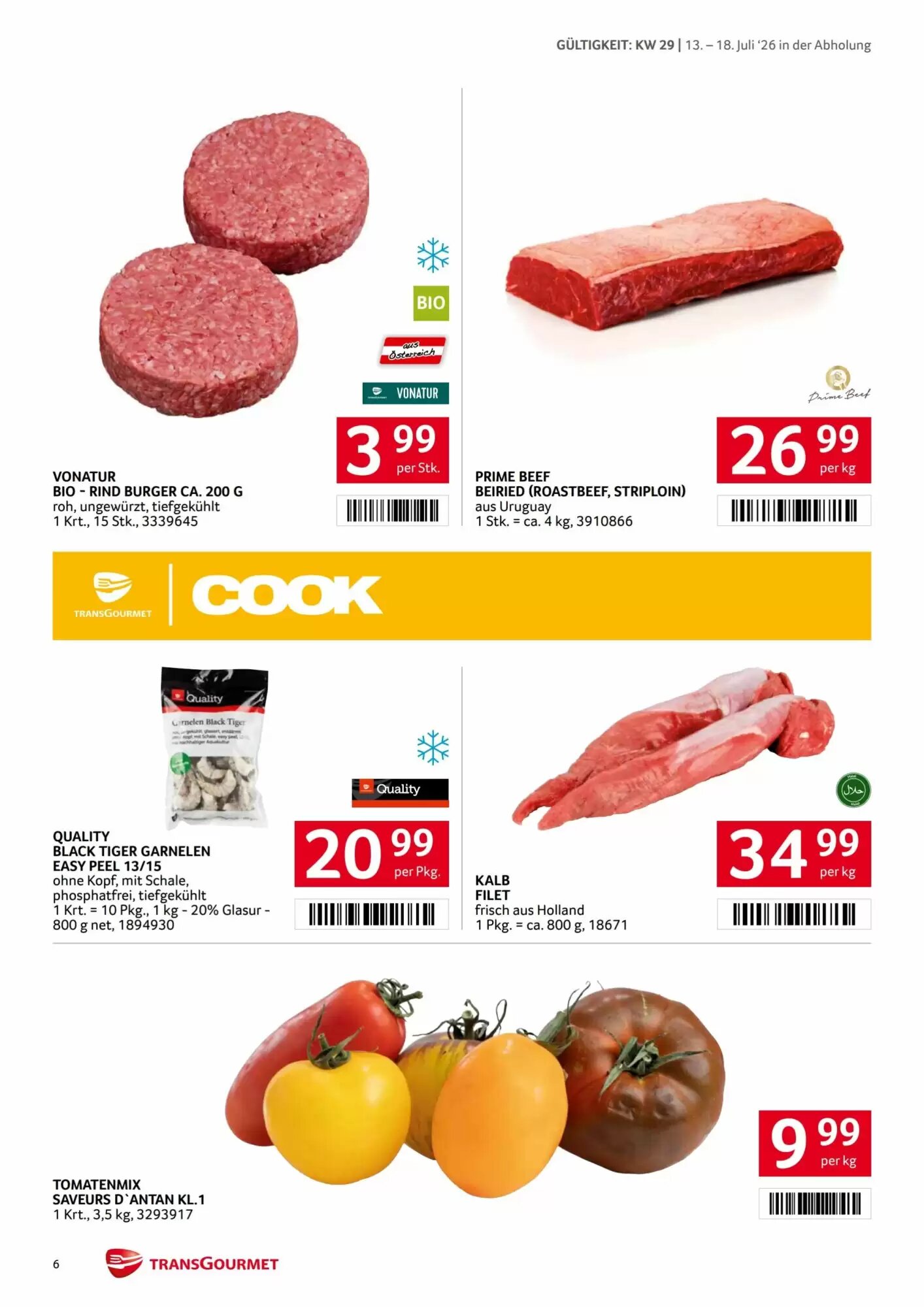 Transgourmet Flugblatt (ab 13.07.2026) - Angebote und Prospekt - Seite 6