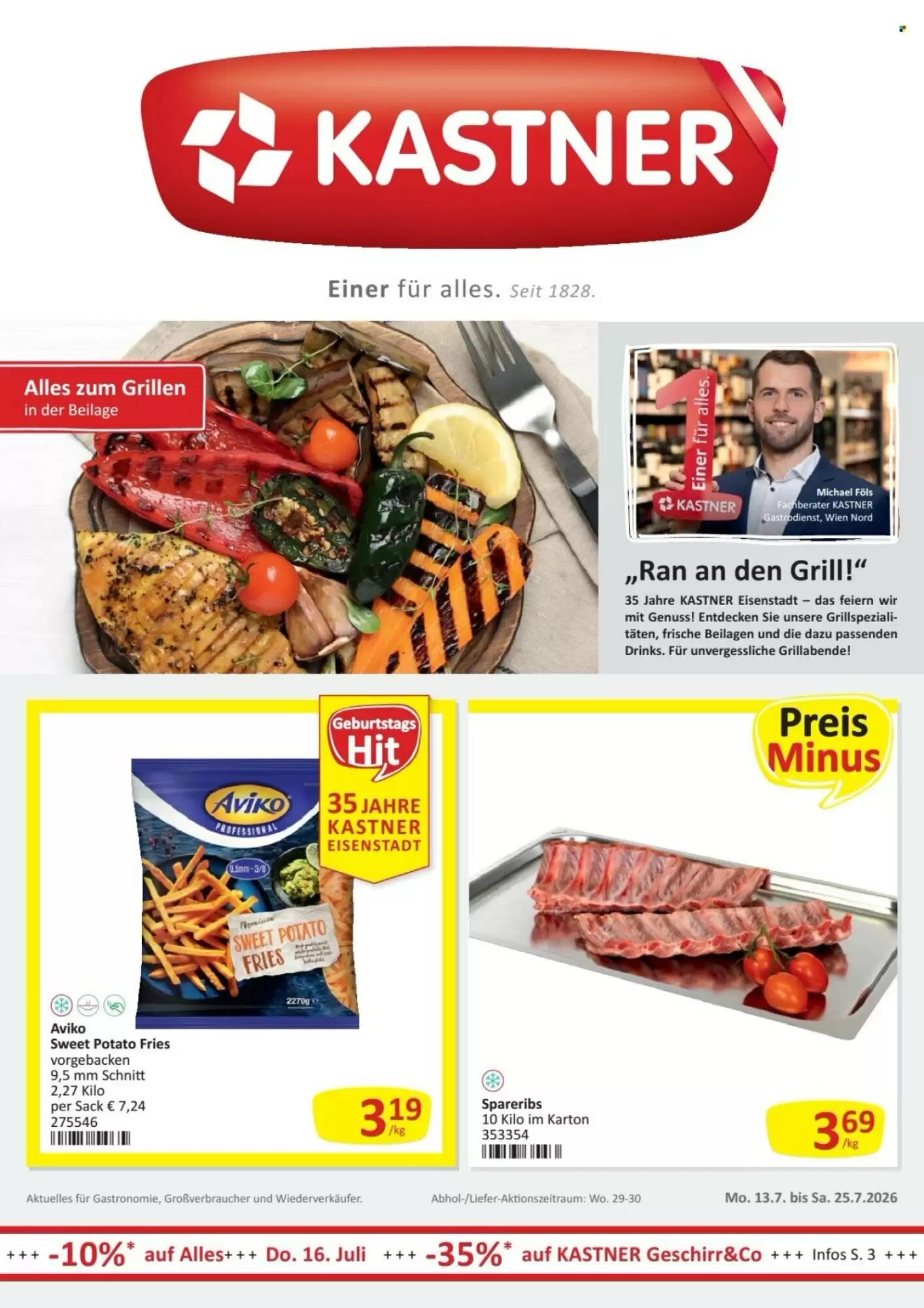 Kastner Flugblatt (ab 13.07.2026) - Angebote und Prospekt - Seite 1