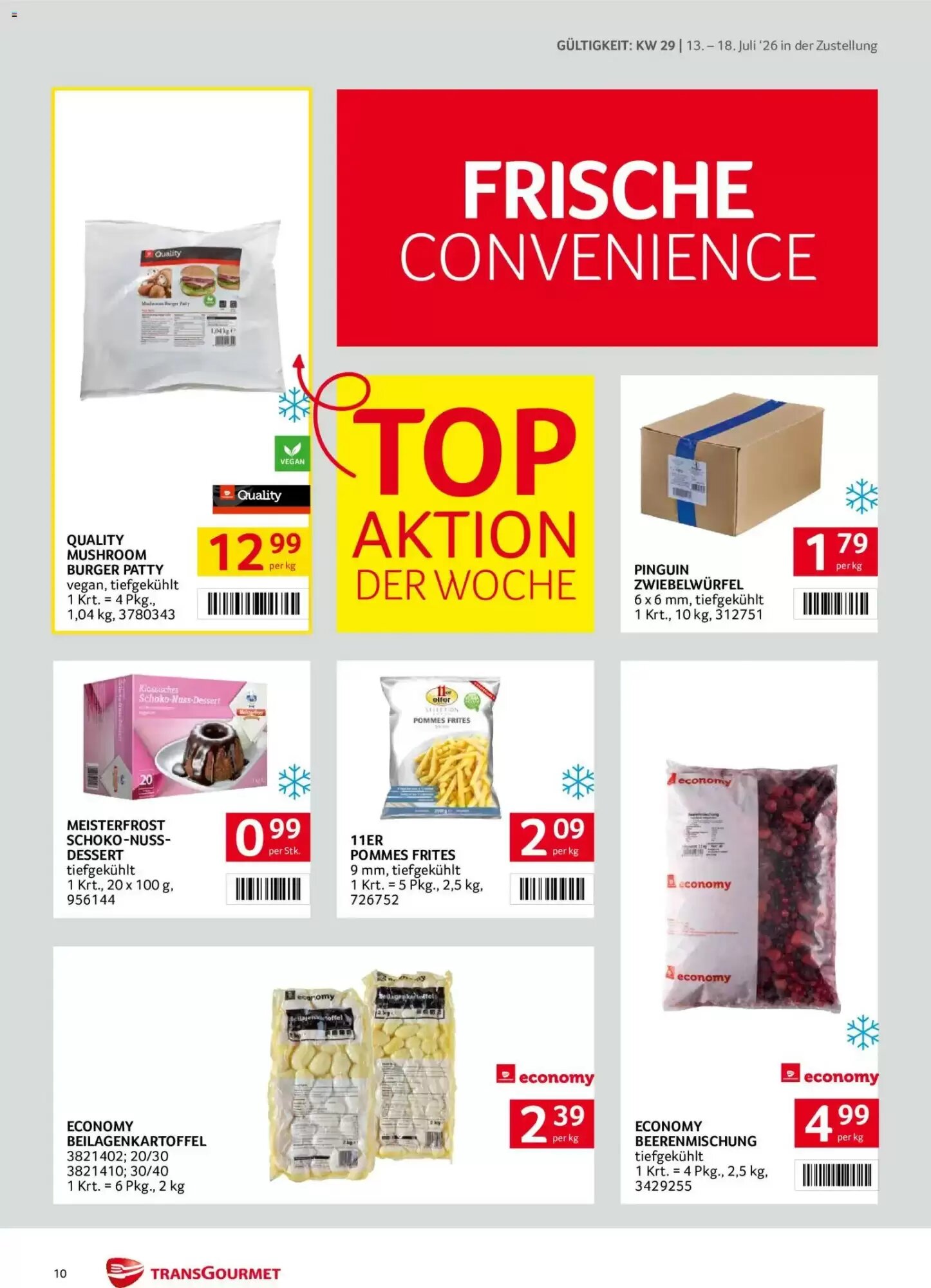 Transgourmet Flugblatt (ab 13.07.2026) - Angebote und Prospekt - Seite 10