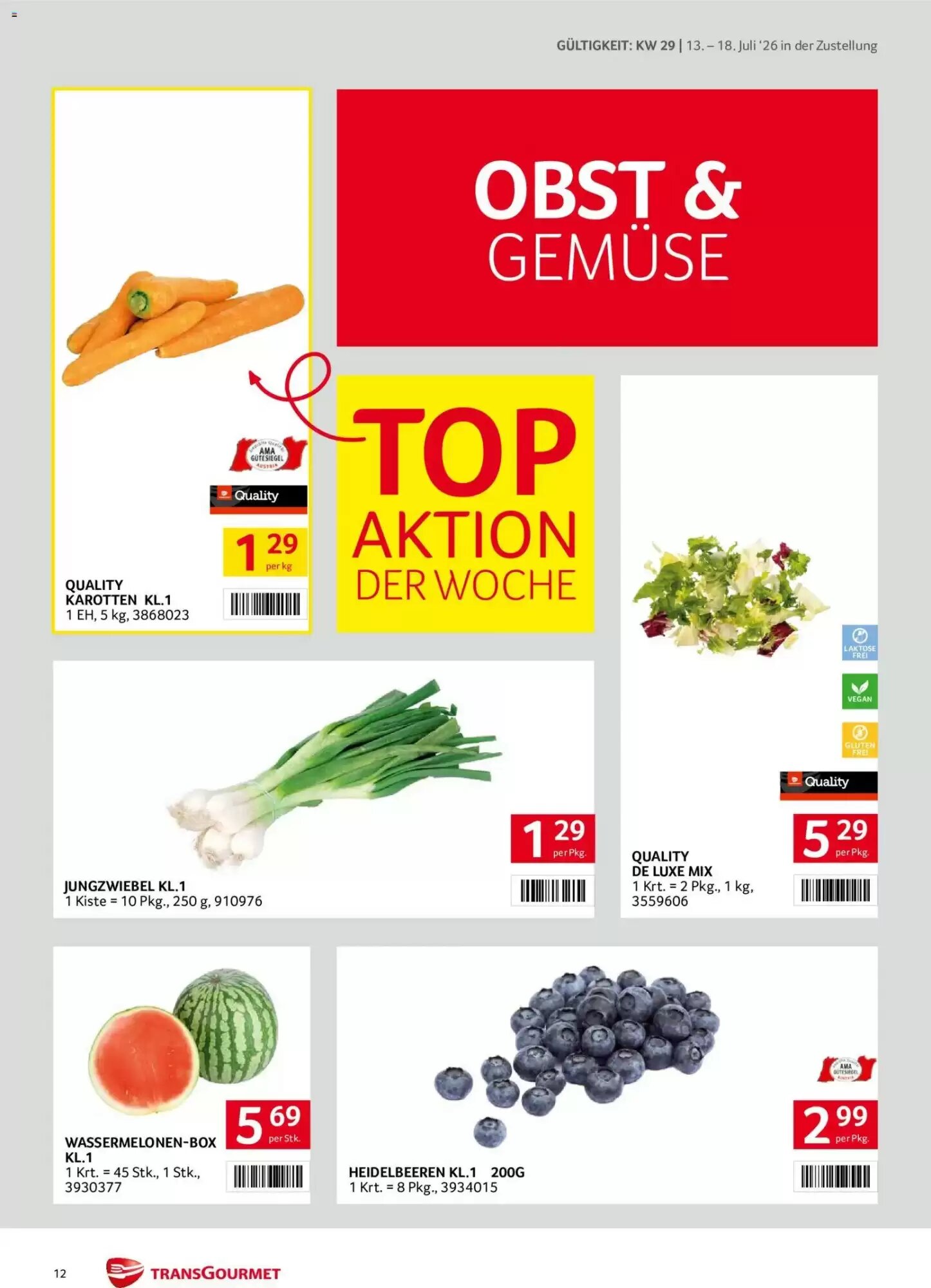 Transgourmet Flugblatt (ab 13.07.2026) - Angebote und Prospekt - Seite 12
