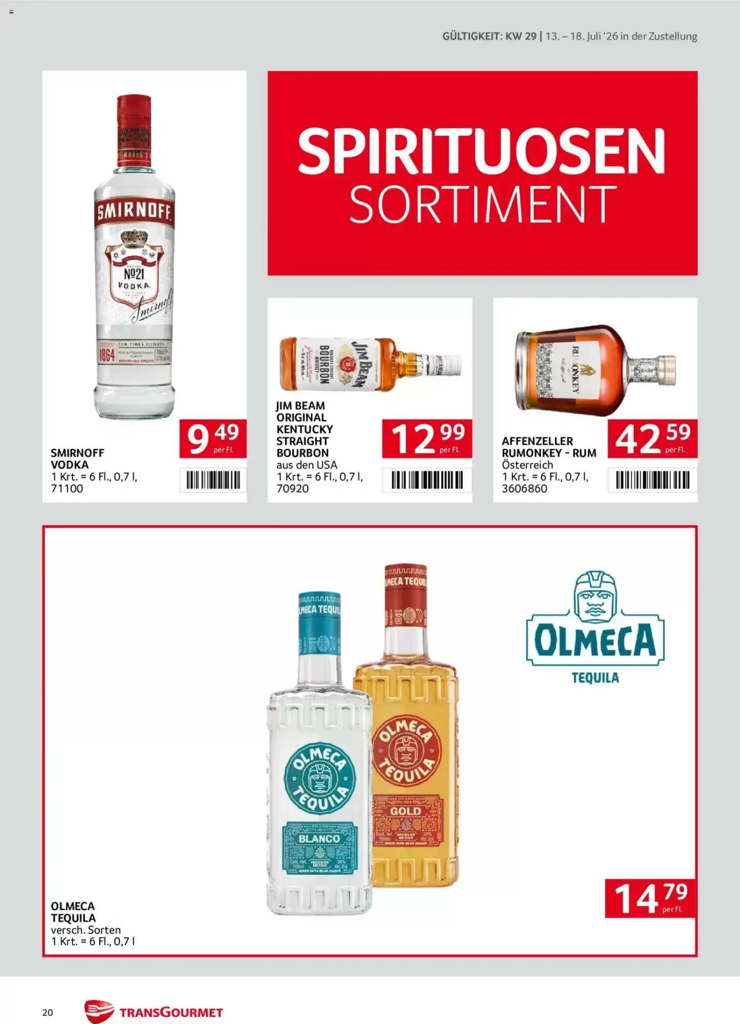 Transgourmet Flugblatt (ab 13.07.2026) - Angebote und Prospekt - Seite 20