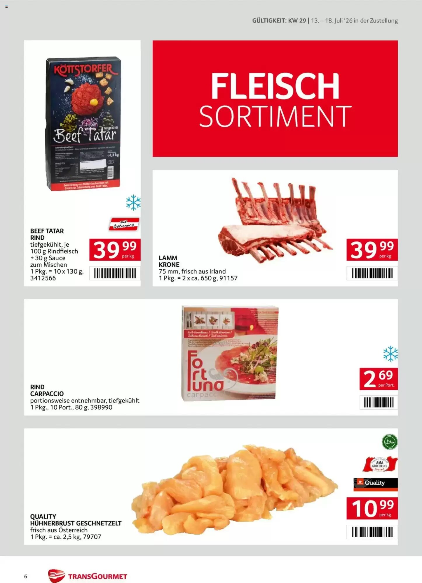 Transgourmet Flugblatt (ab 13.07.2026) - Angebote und Prospekt - Seite 6