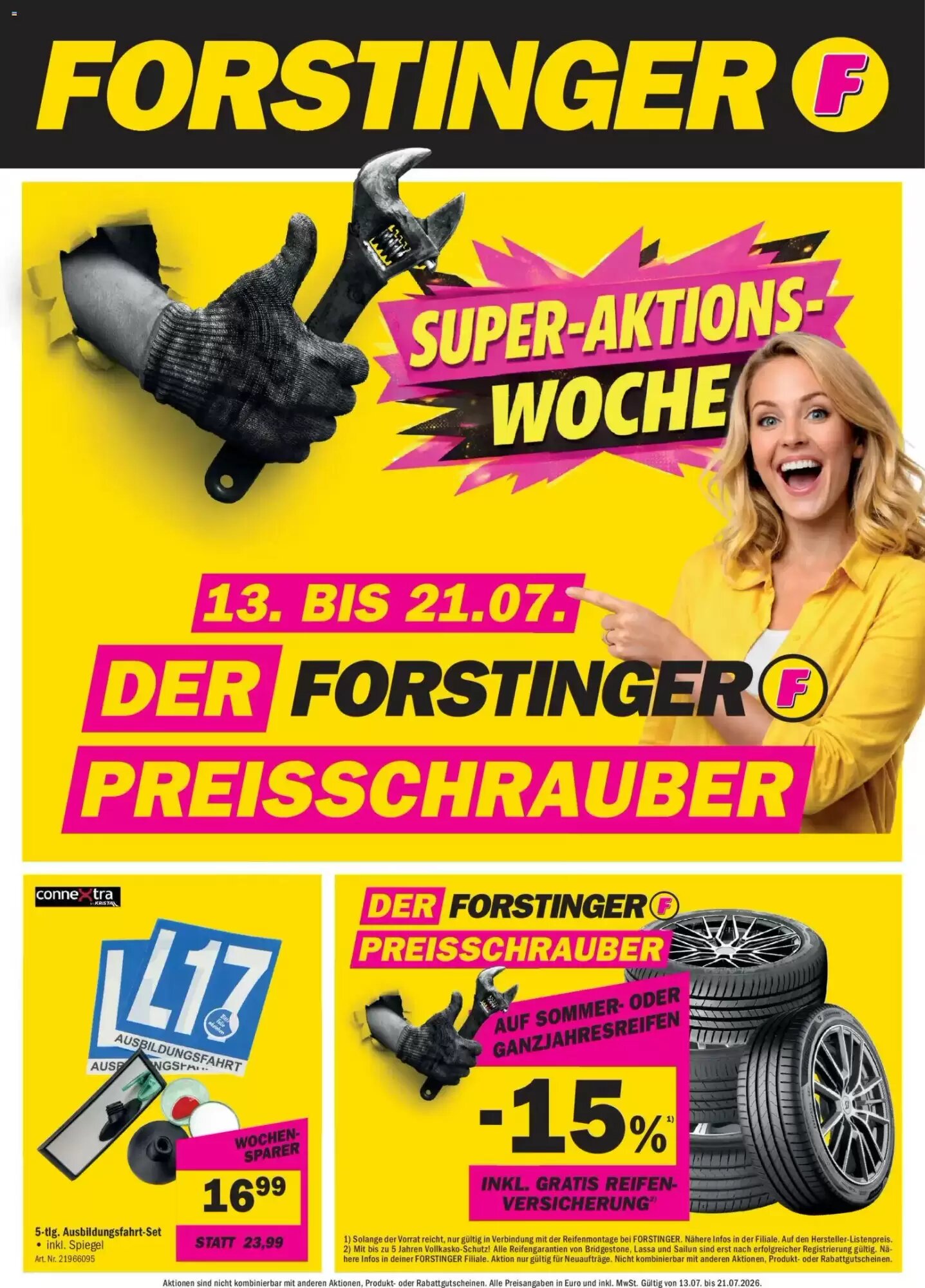Forstinger Flugblatt (ab 13.07.2026) - Angebote und Prospekt - Seite 1