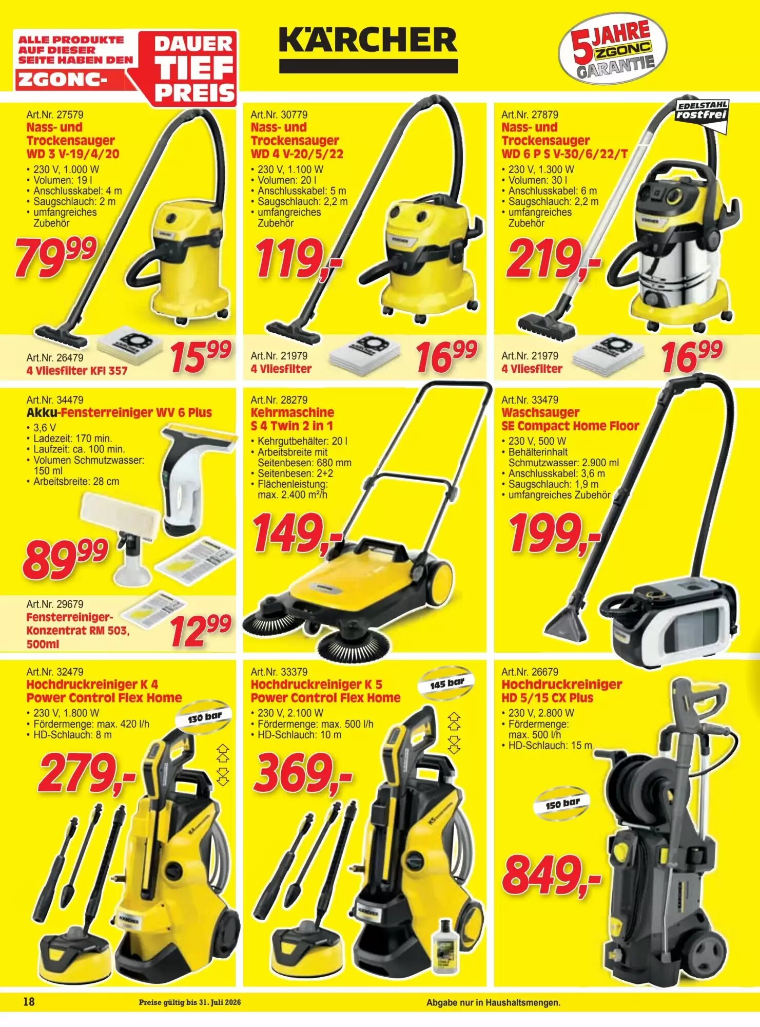Zgonc Flugblatt (ab 14.07.2026) - Angebote und Prospekt - Seite 18